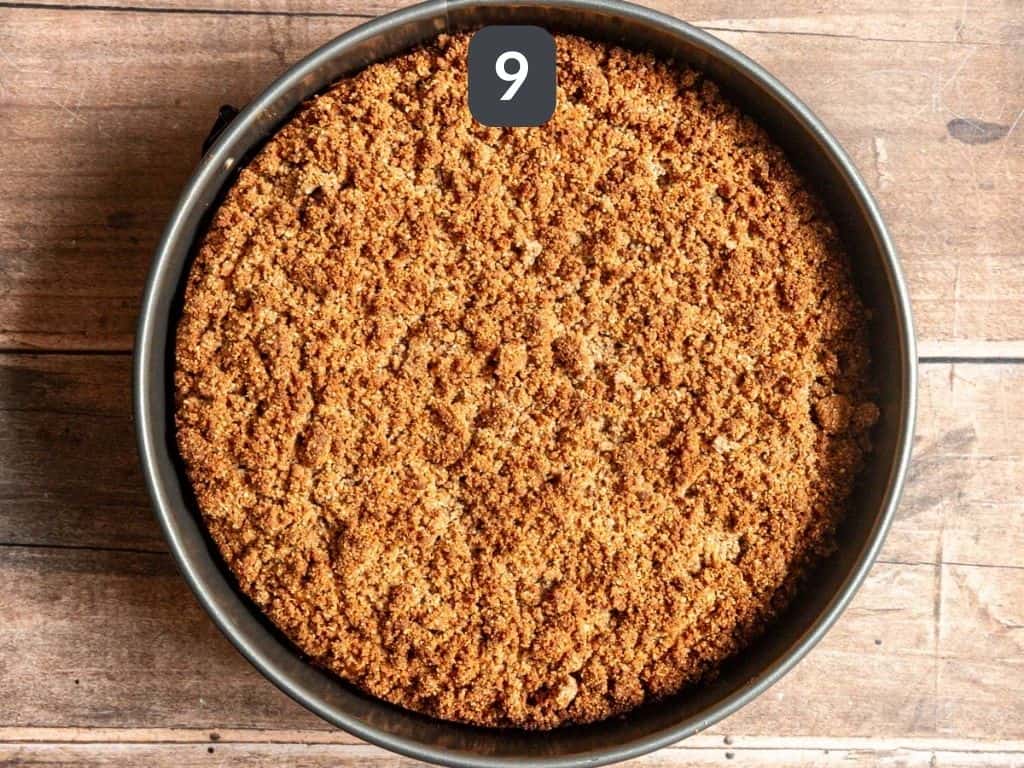 Vegan Coffee Cake Step 9 - bake.