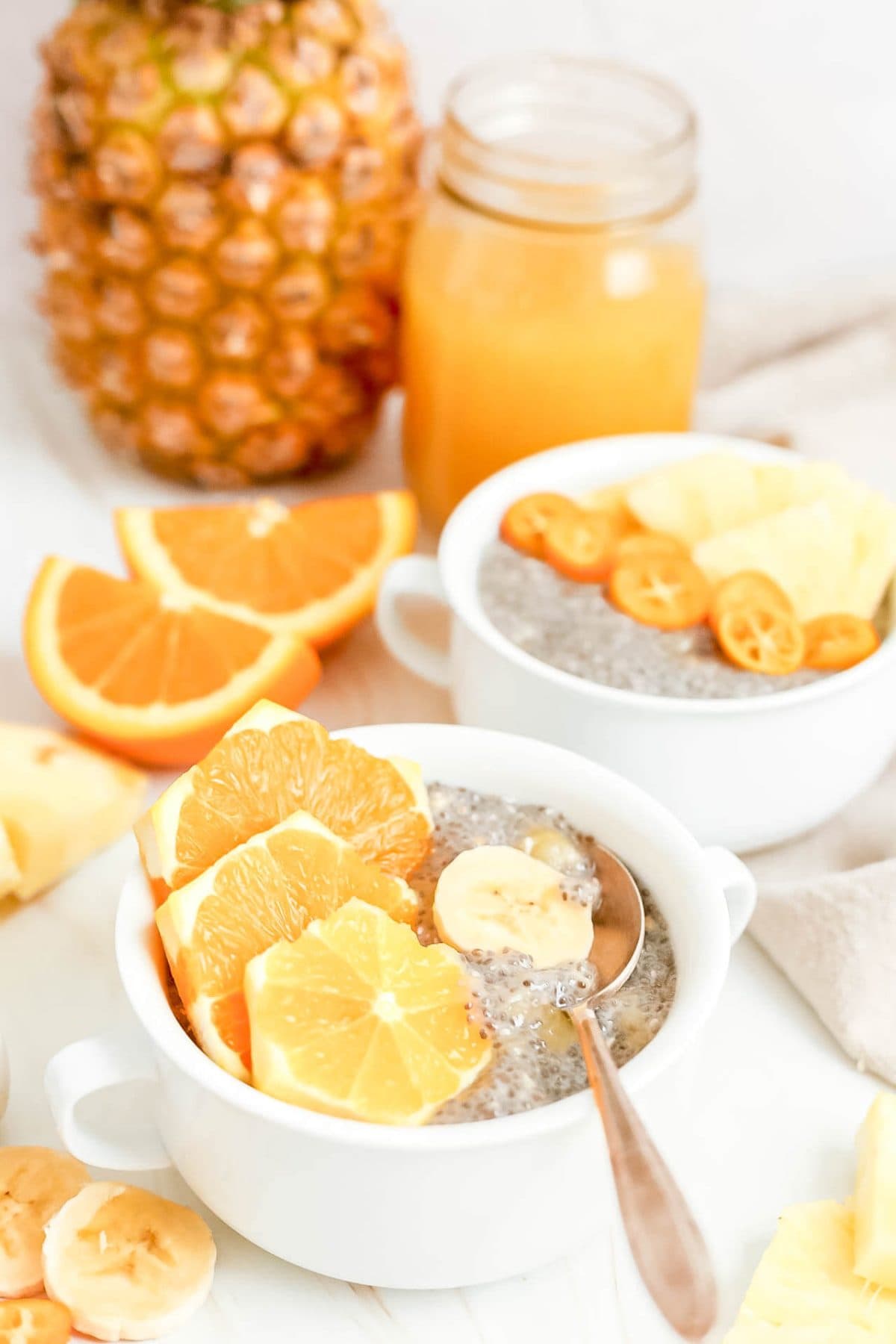 Banana Rum Chia Pudding