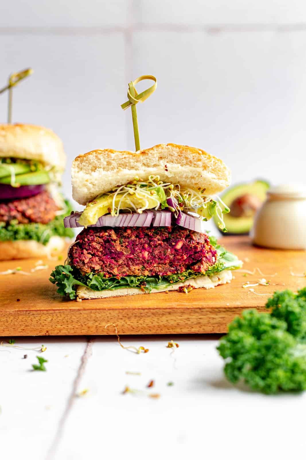Beet Burgers Vegan