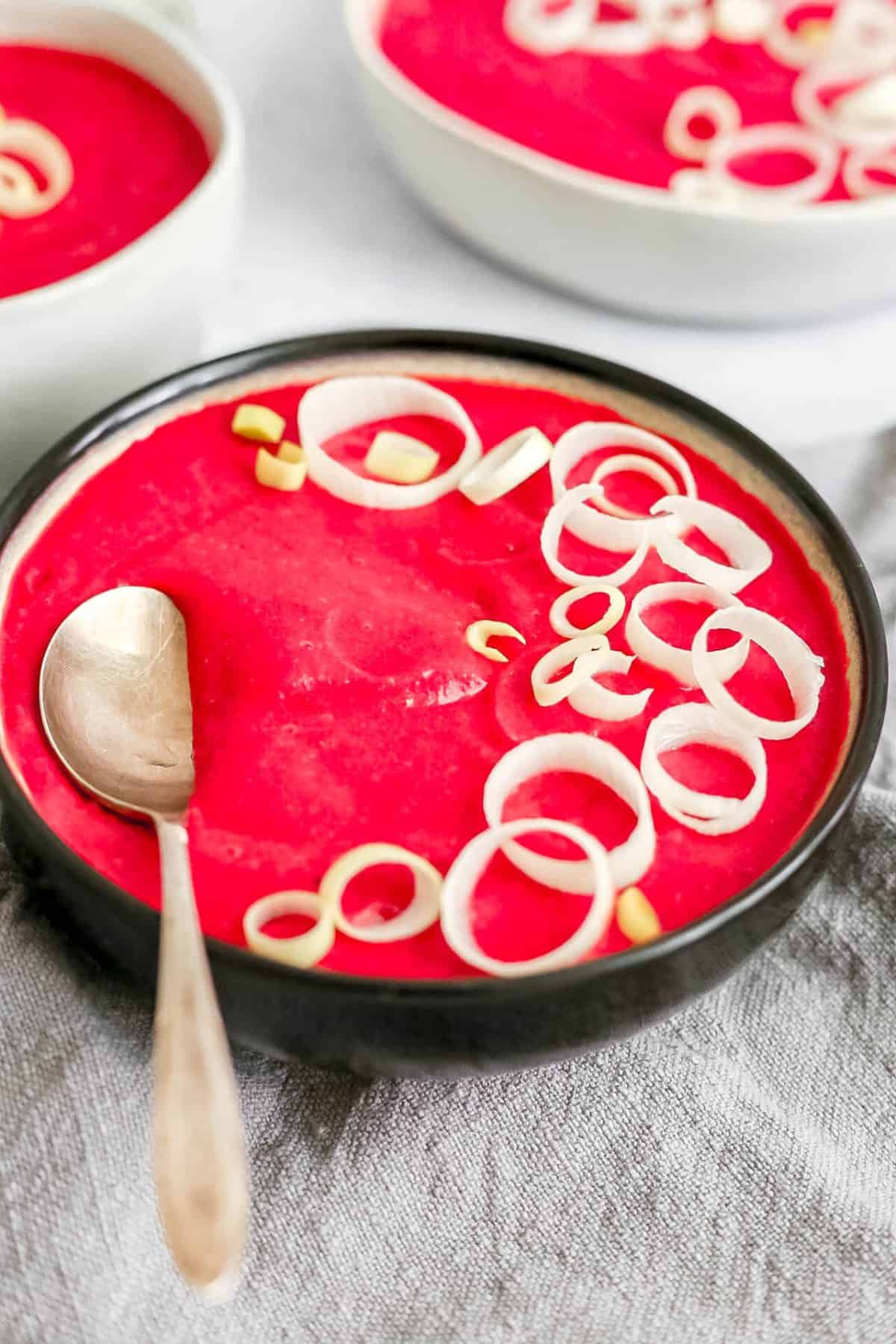 Creamy Vegan Beet Soup