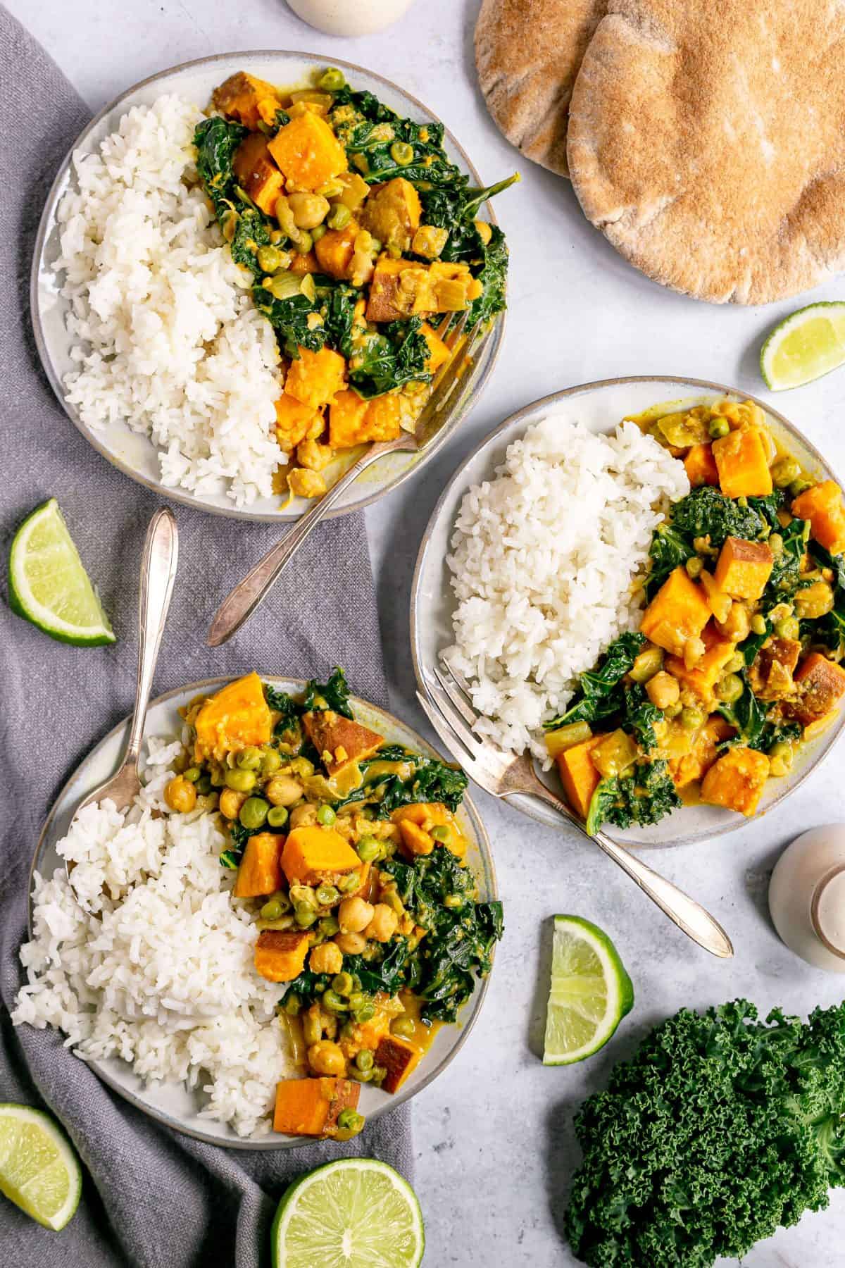 Easy Vegan Sweet Potato Coconut Curry