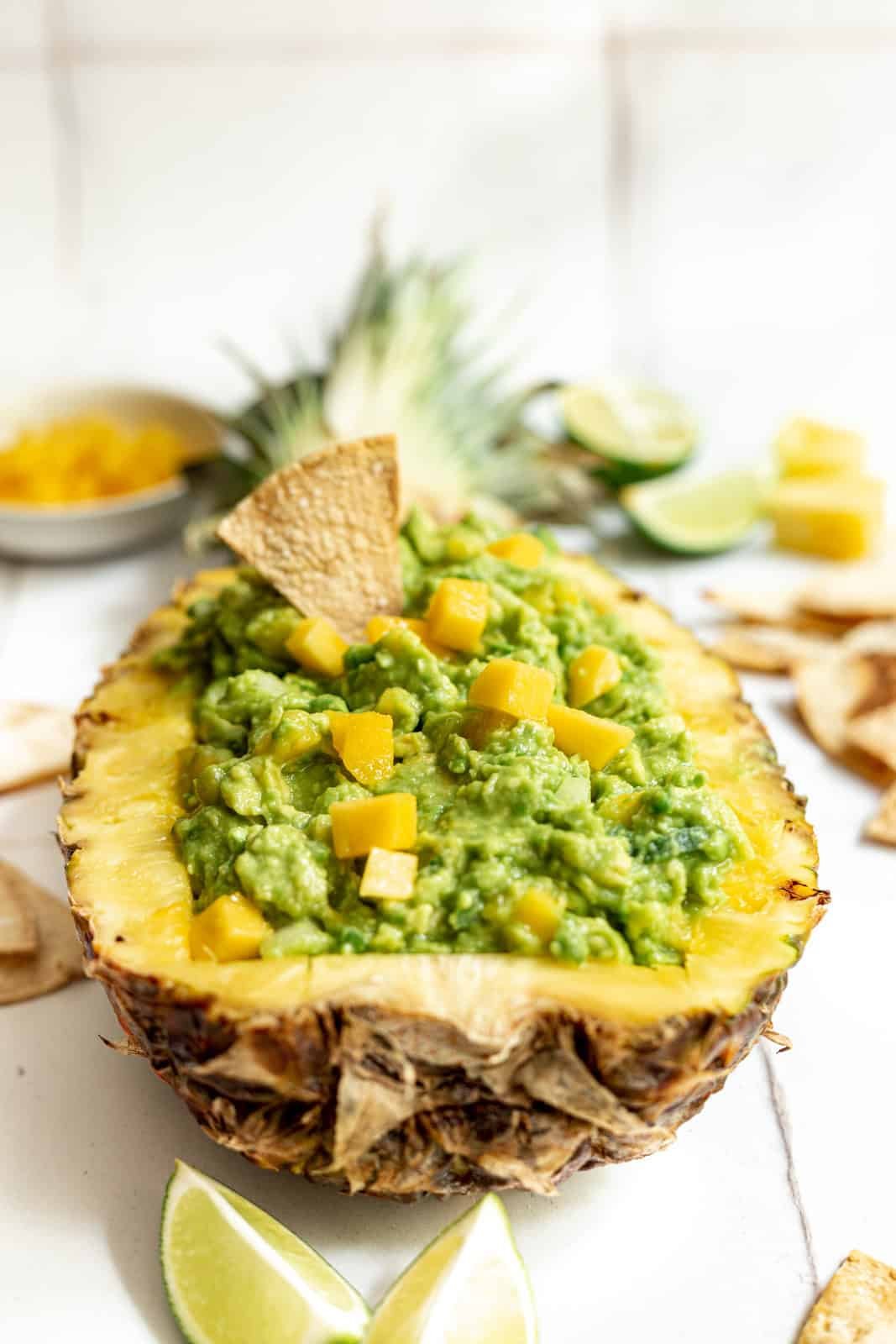Pineapple Mango Guacamole