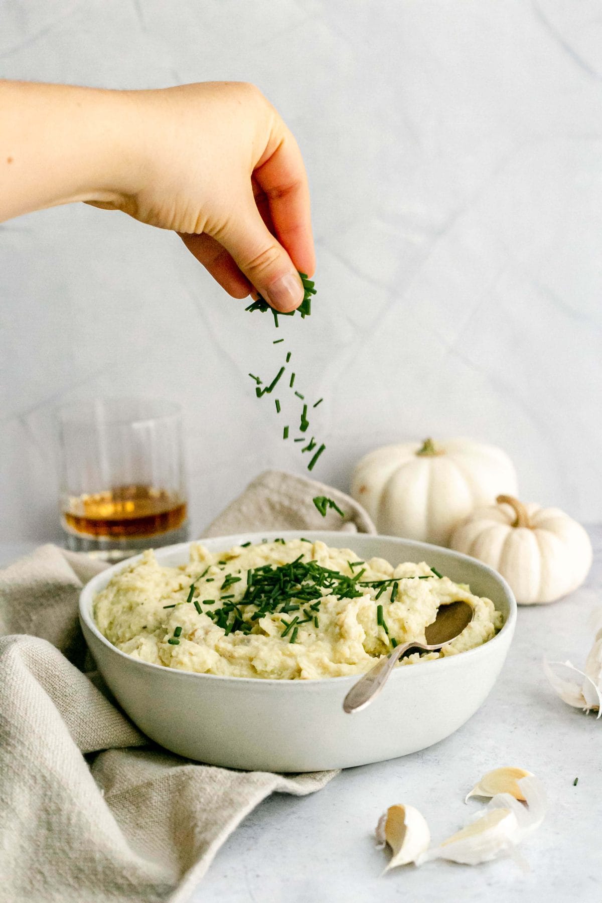 Plant-Based Garlic Bourbon Mashed Potatoes