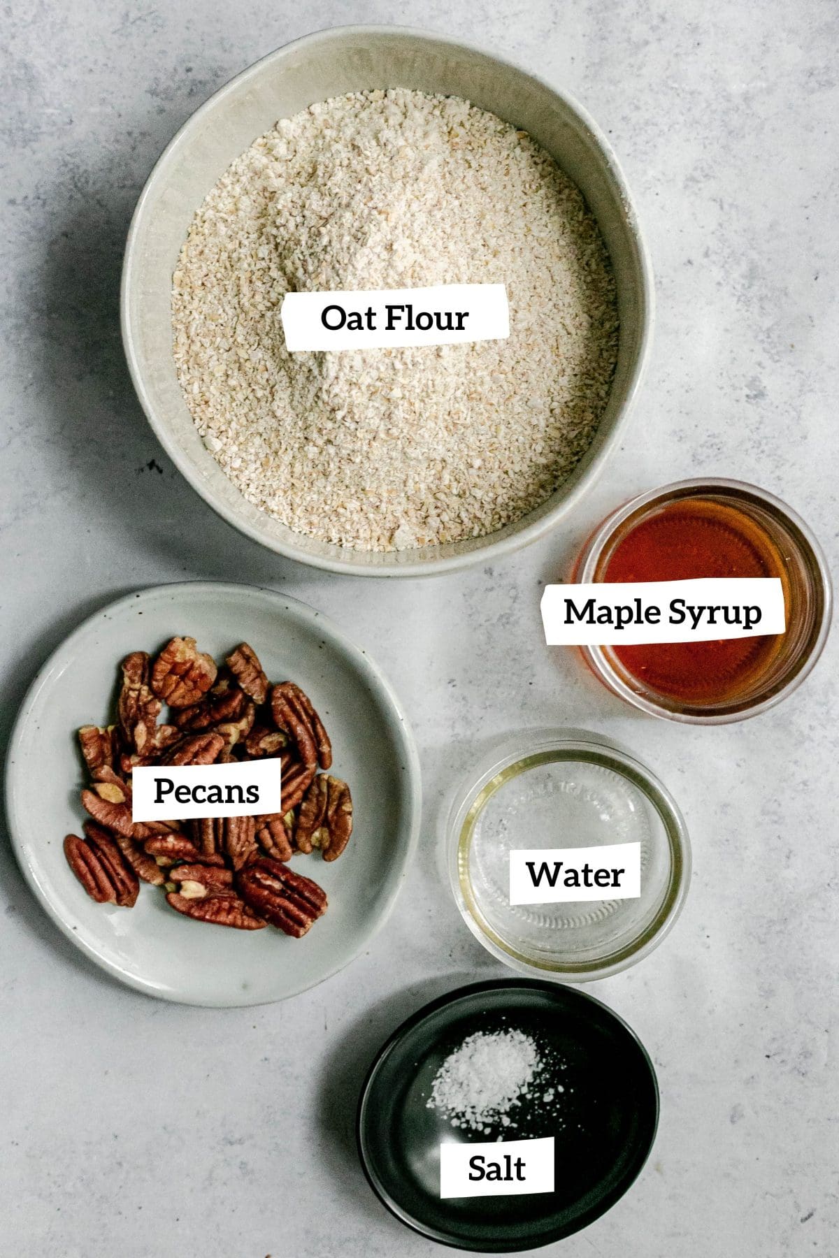 Plant-Based Kentucky Derby Pie Crust Ingredients