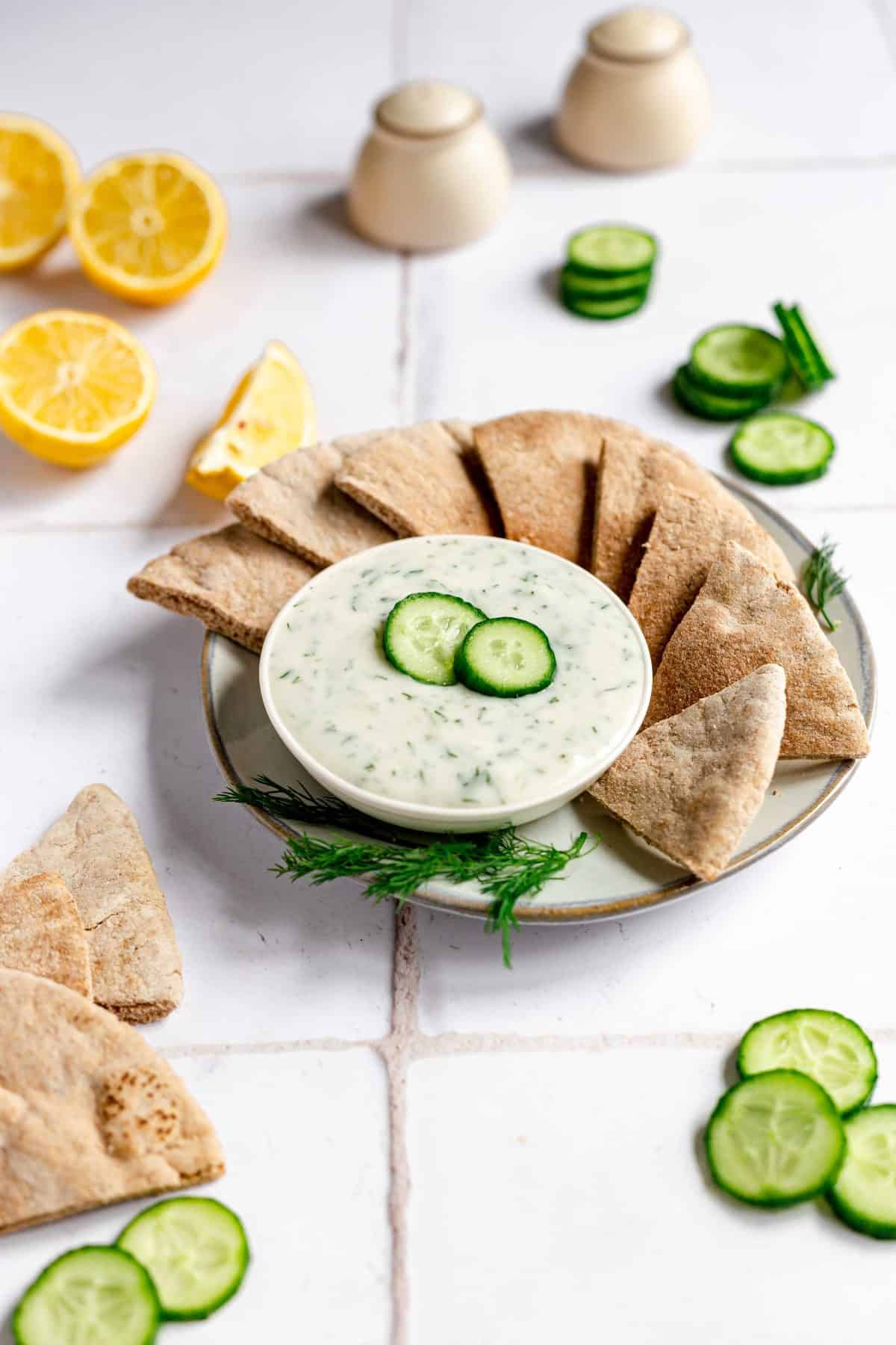 Plant-Based Tzatziki Sauce