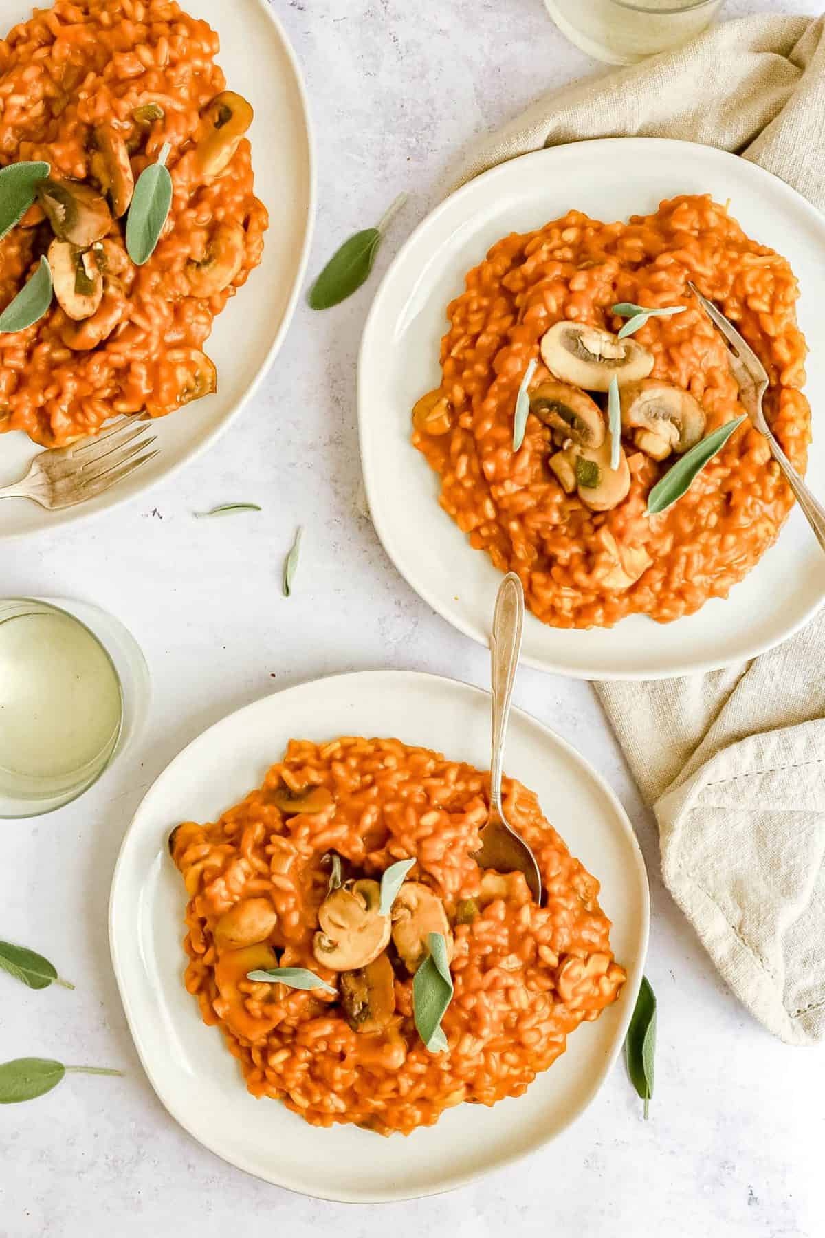 Pumpkin Sage Risotto