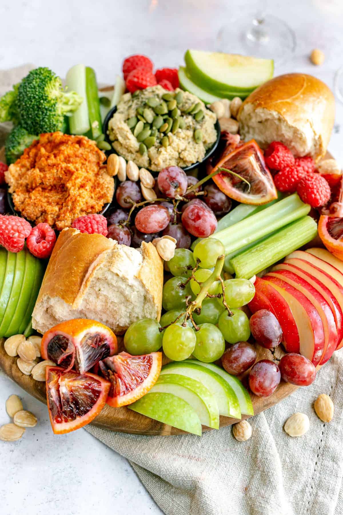 Vegan Christmas Charcuterie Board