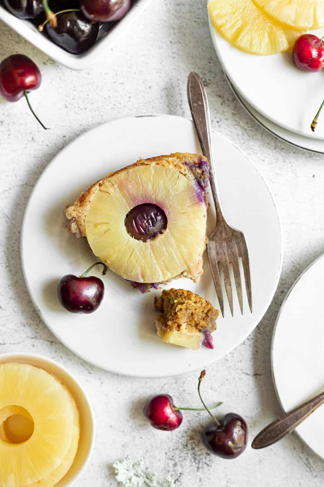 Vegan Pineapple Upside Down Cake