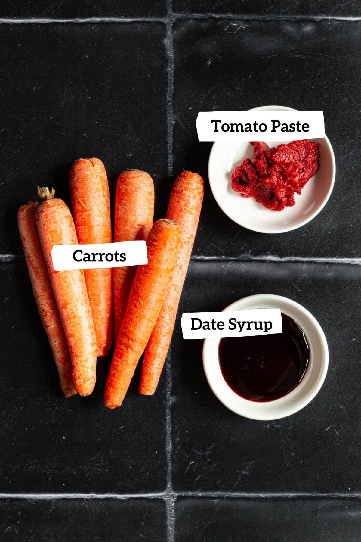 Easy Vegan Carrot Dog Ingredients