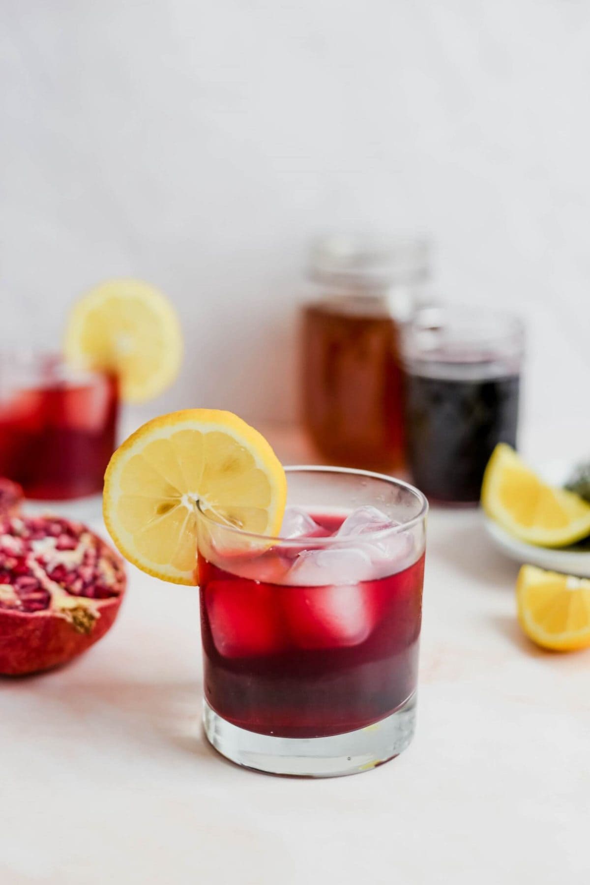 Pomegranate Iced Green Tea