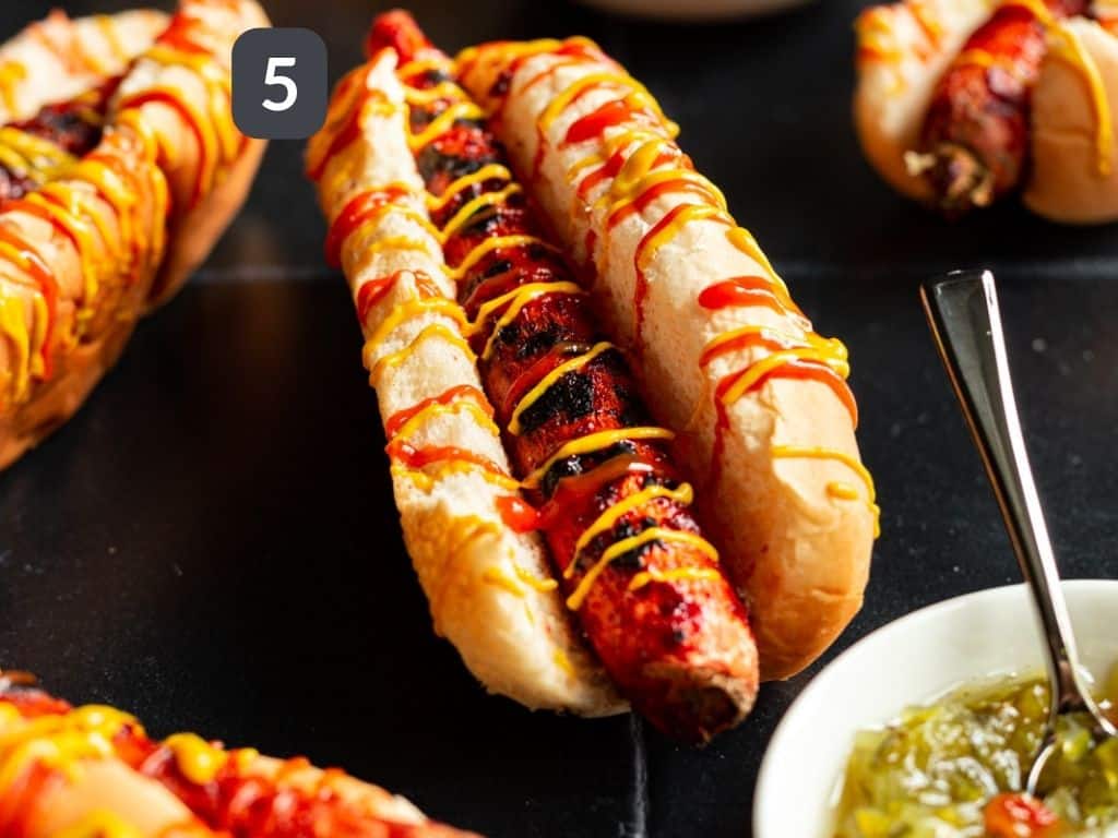 Easy Vegan Carrot Dogs Step 5