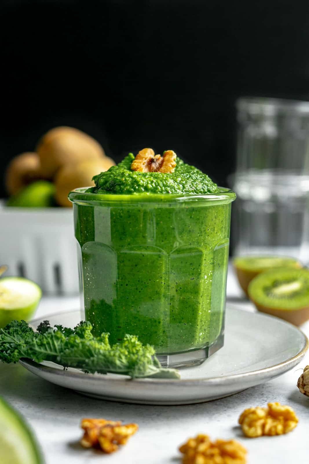 Vegan Kiwi Kale Smoothie