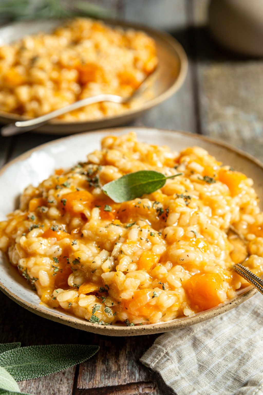 Roasted Garlic and Butternut Squash Risotto (Dairy Free) - At Elizabeth ...