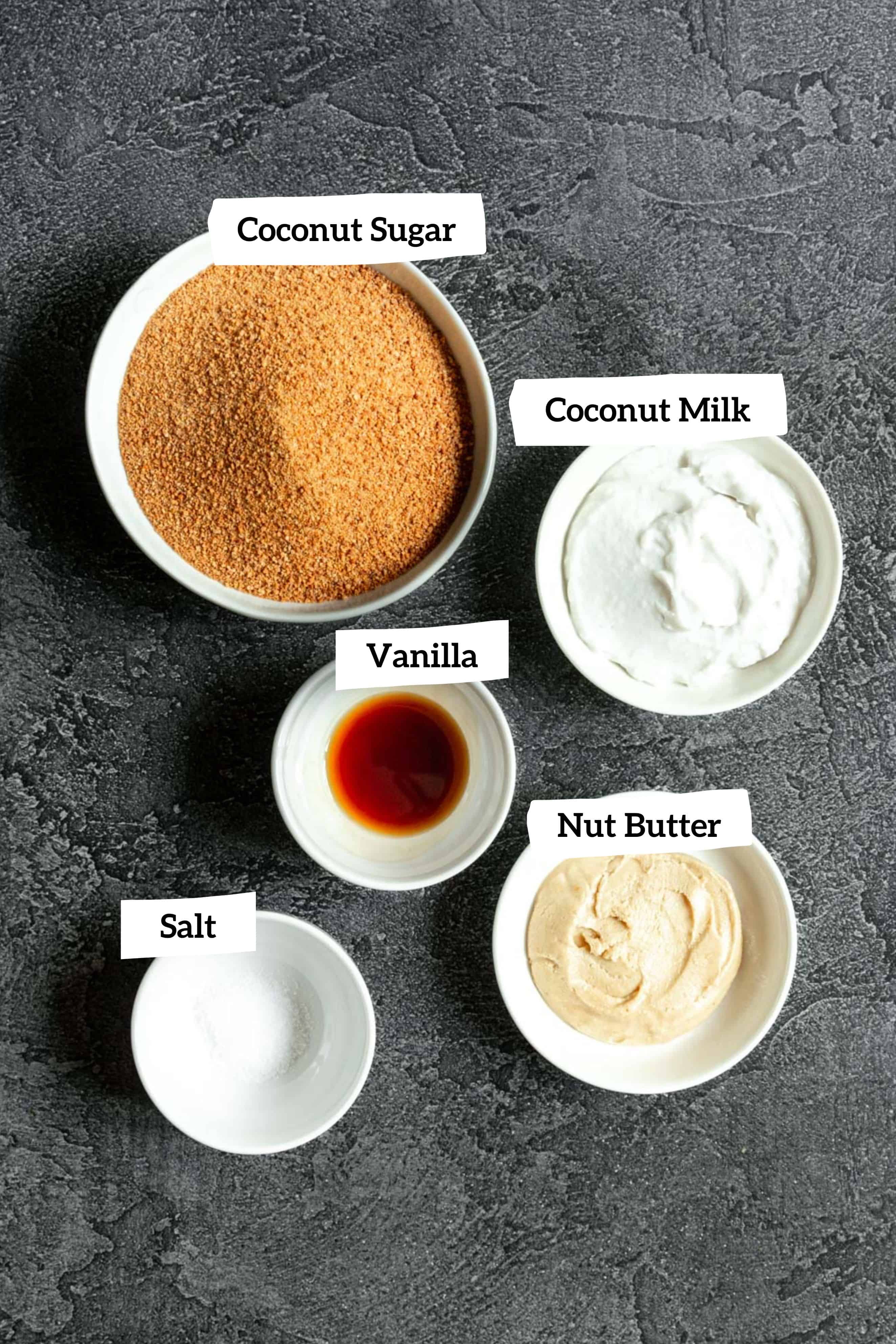 Vegan Caramel Ingredients
