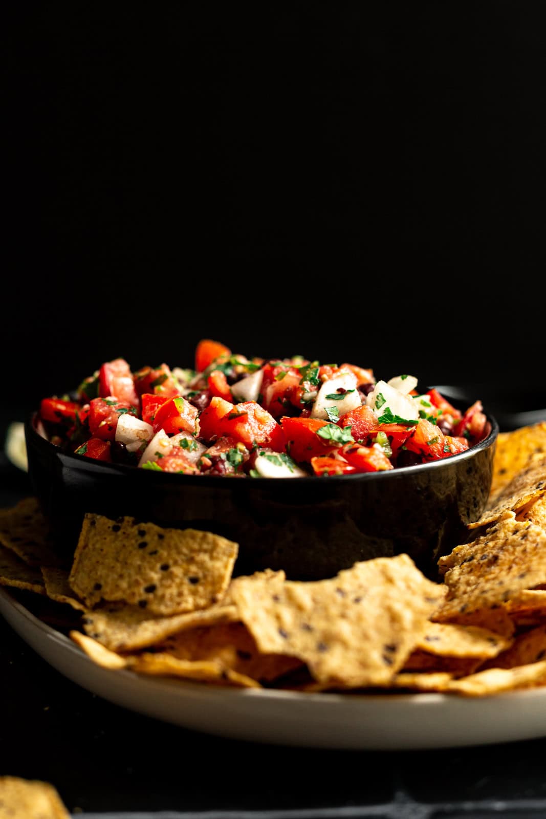 Quick and Easy Black Bean Pico De Gallo
