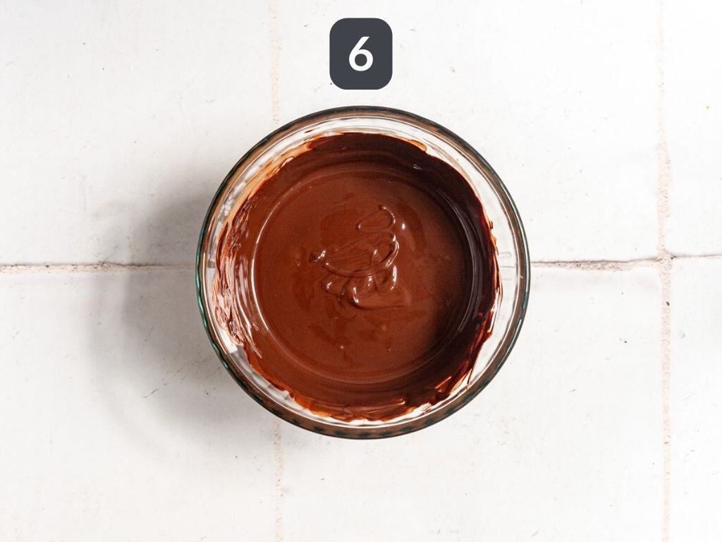 Vegan Butterfingers Step 6 - melt the chocolate.