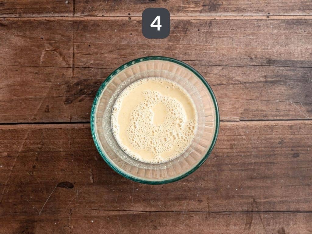 Vegan Coq Au Vin Step 4 - prepare the roux.