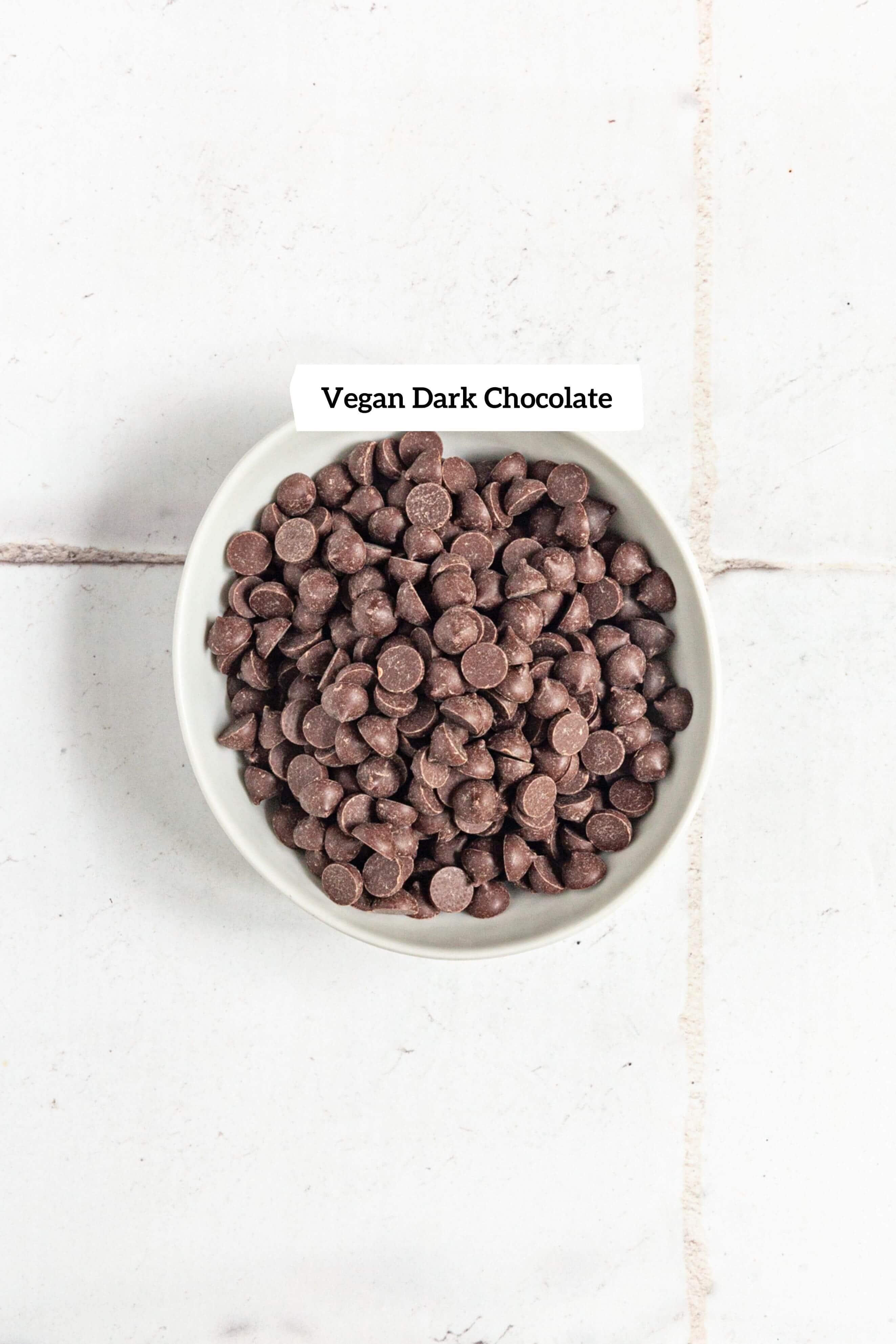 Vegan Twix chocolate ingredients