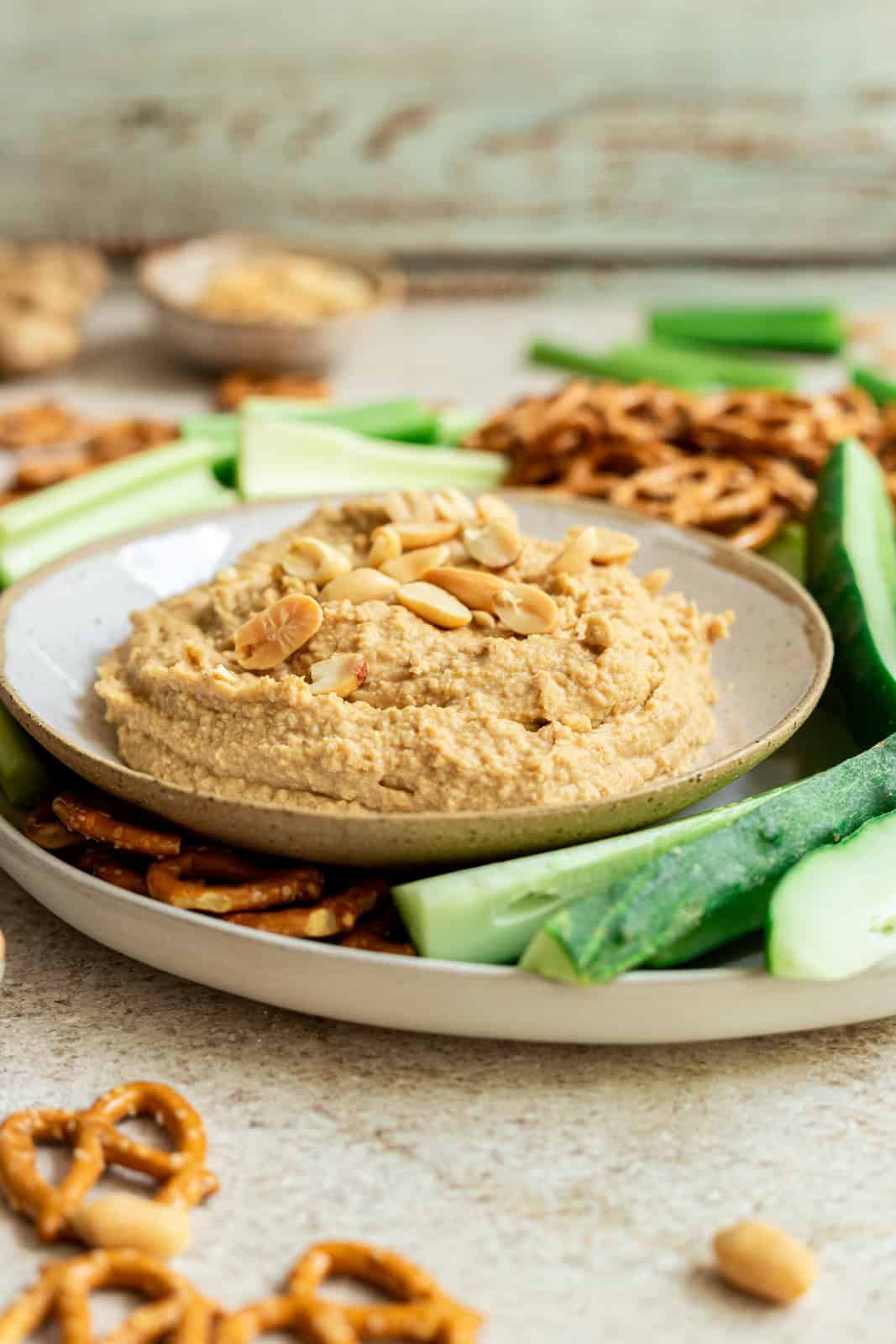 Thai Peanut Hummus
