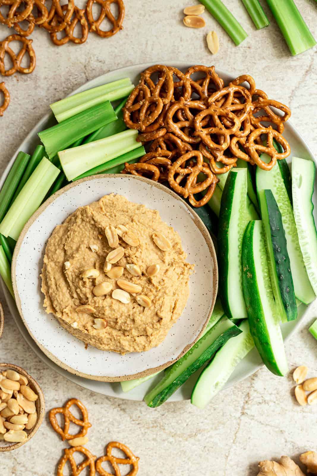 Thai Peanut Hummus