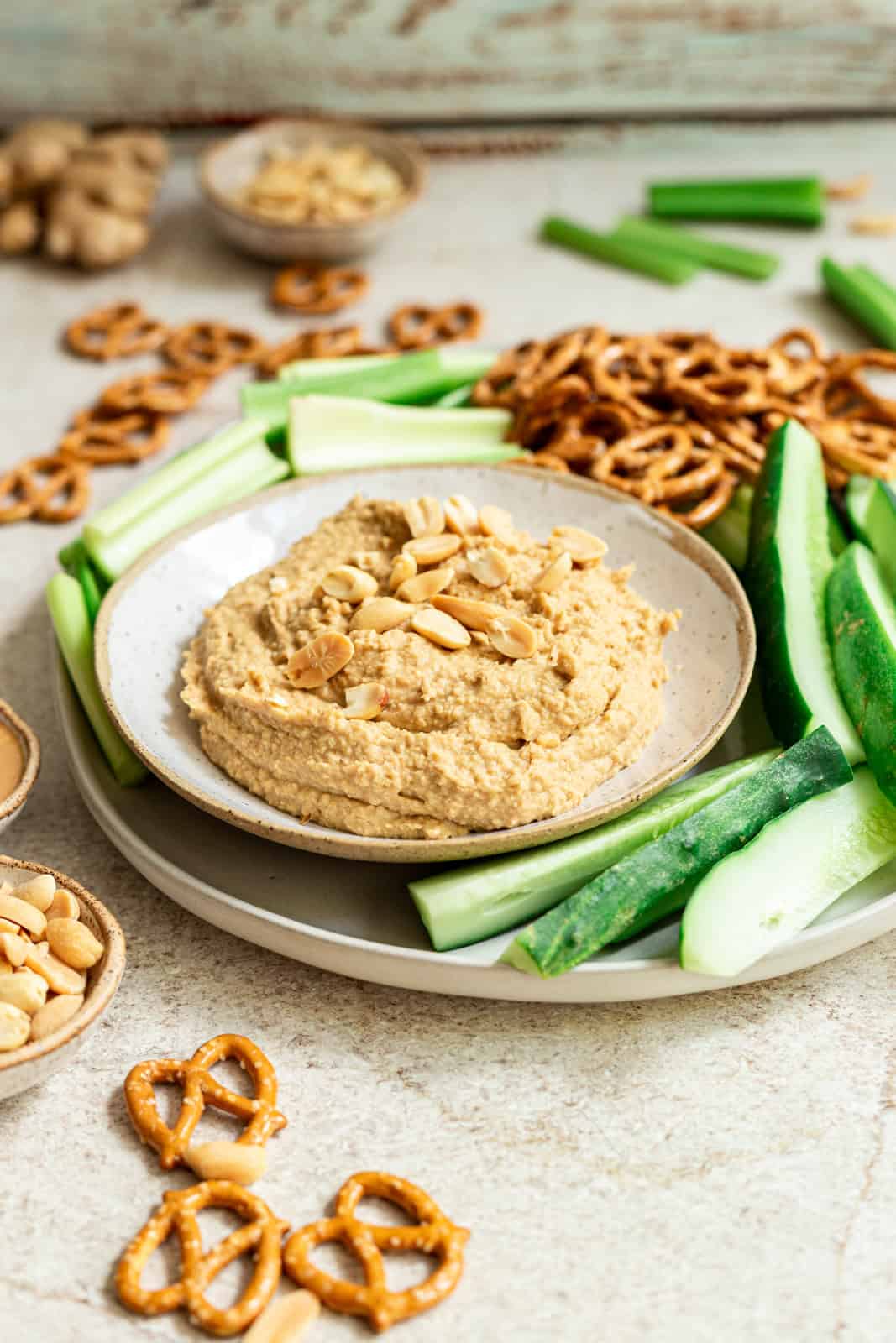 Thai Peanut Hummus