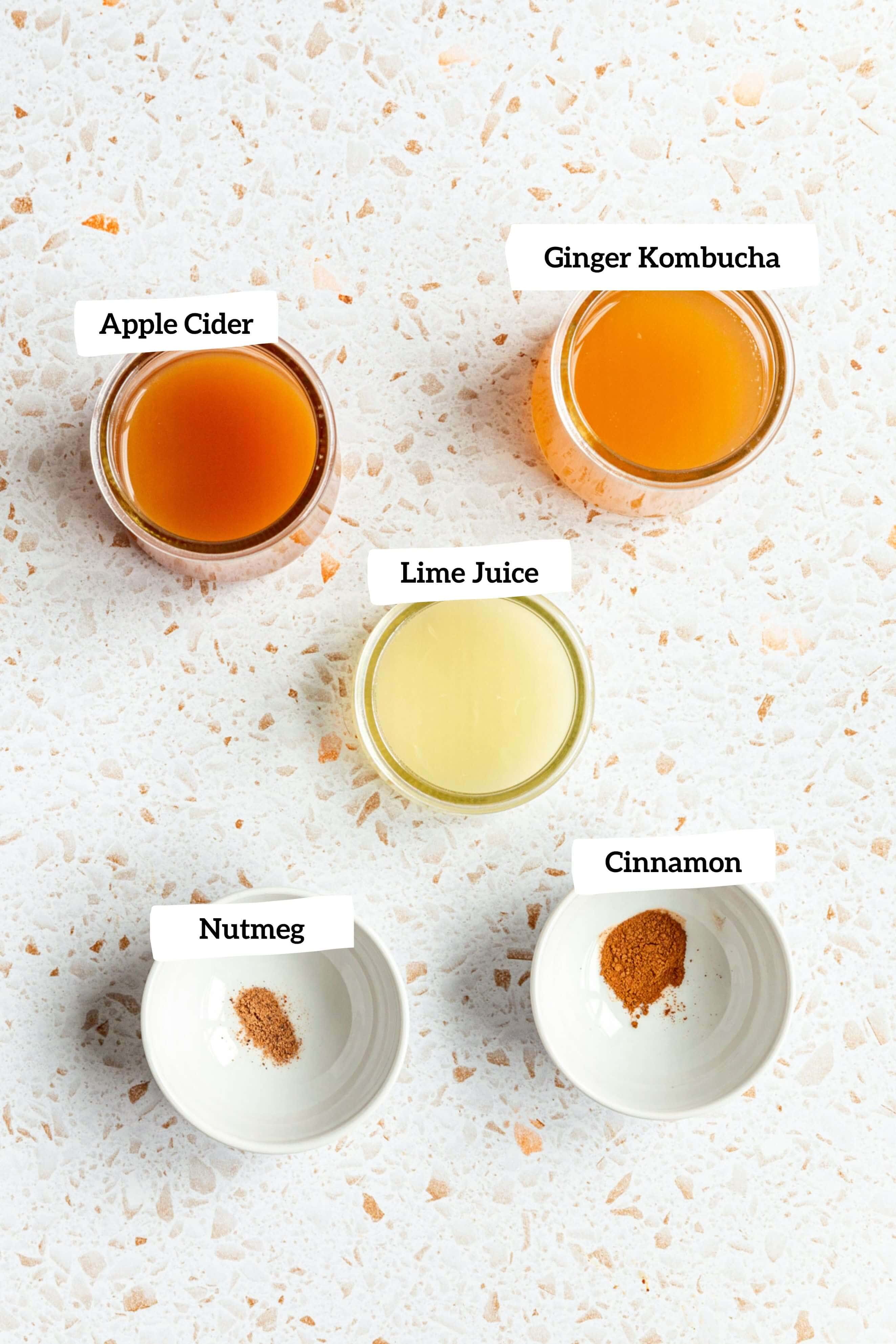 Apple Mocktail Ingredients