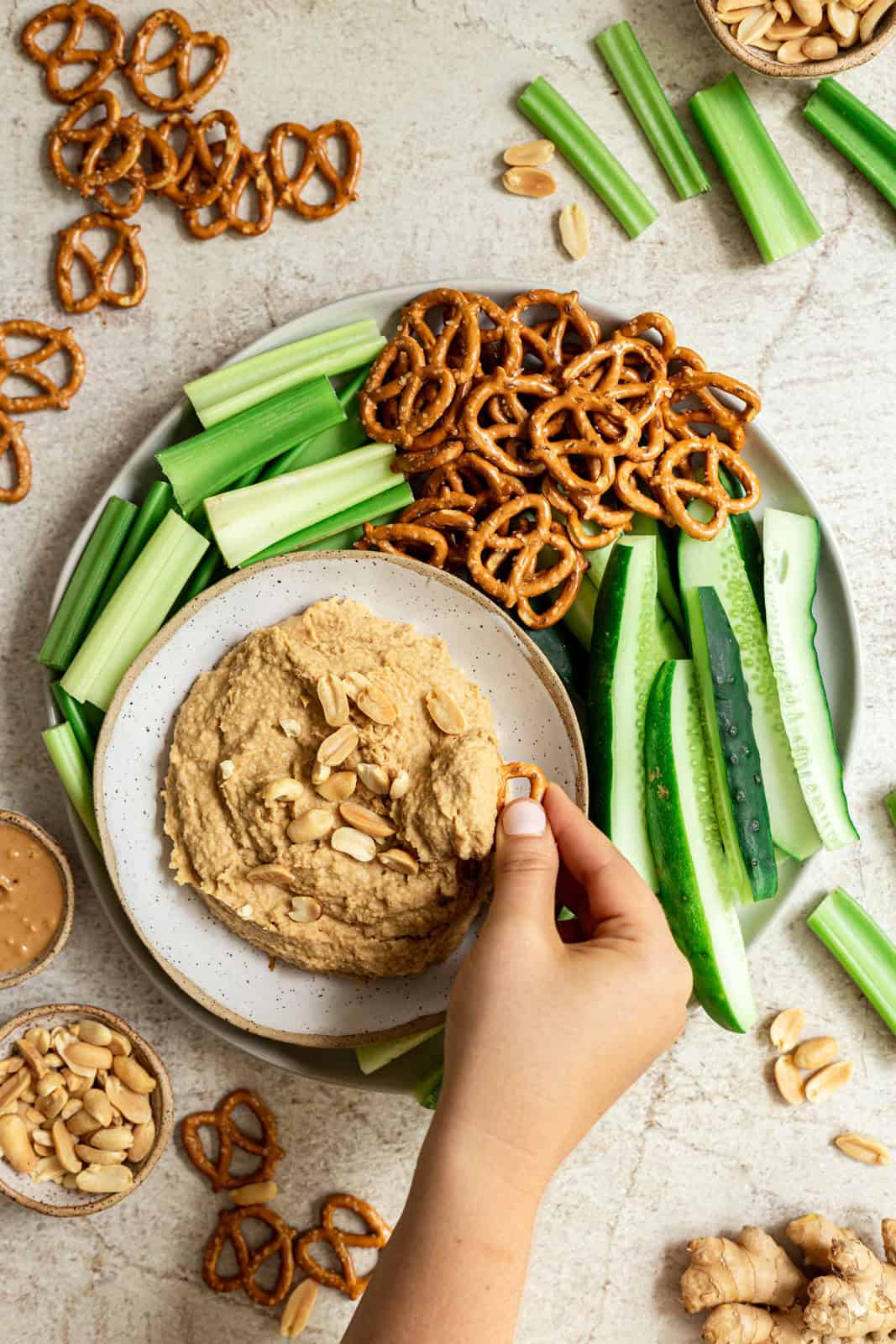 Thai Peanut Hummus