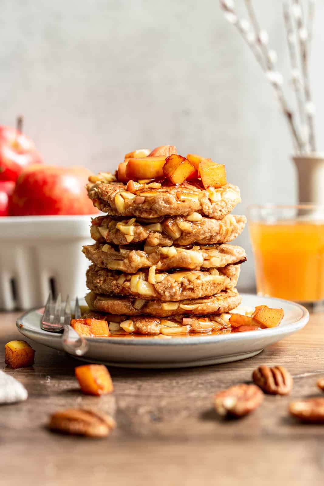 Vegan German Apple Pancakes