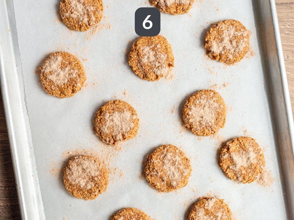 Vegan Pumpkin Snickerdoodles Step 6