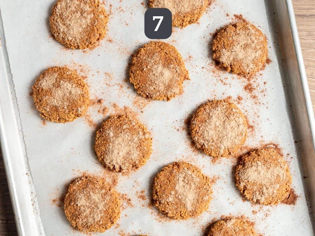 Vegan Pumpkin Snickerdoodles Step 7