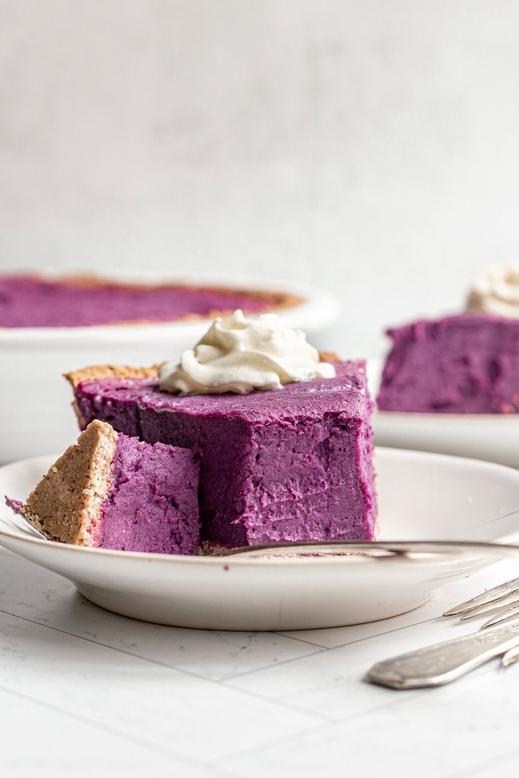 Vegan Purple Sweet Potato Pie