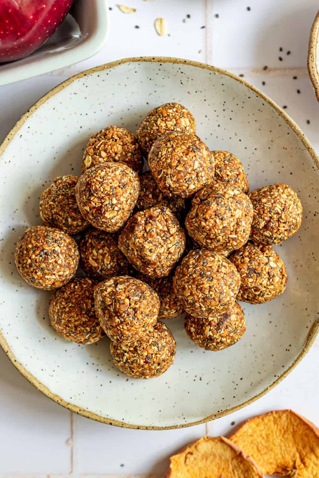 Caramel Apple Energy Balls