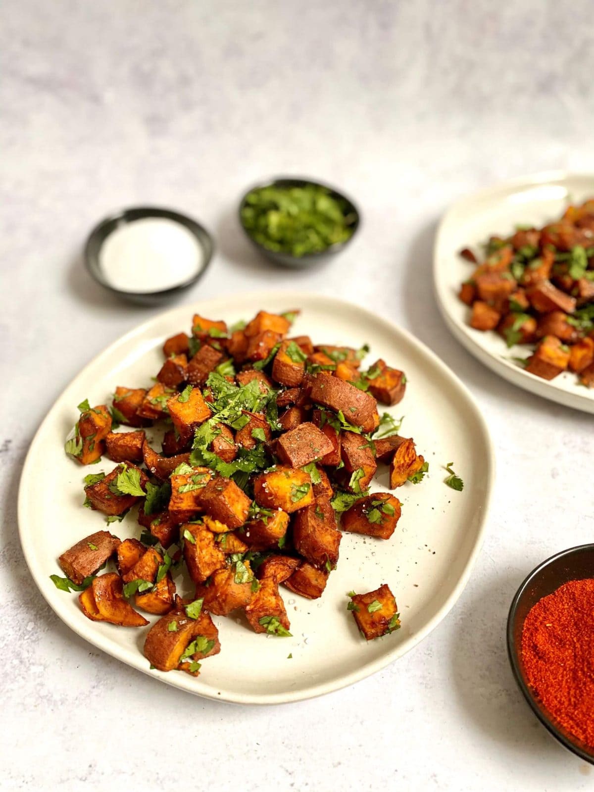 Date-Glazed Spicy Sweet Potatoes
