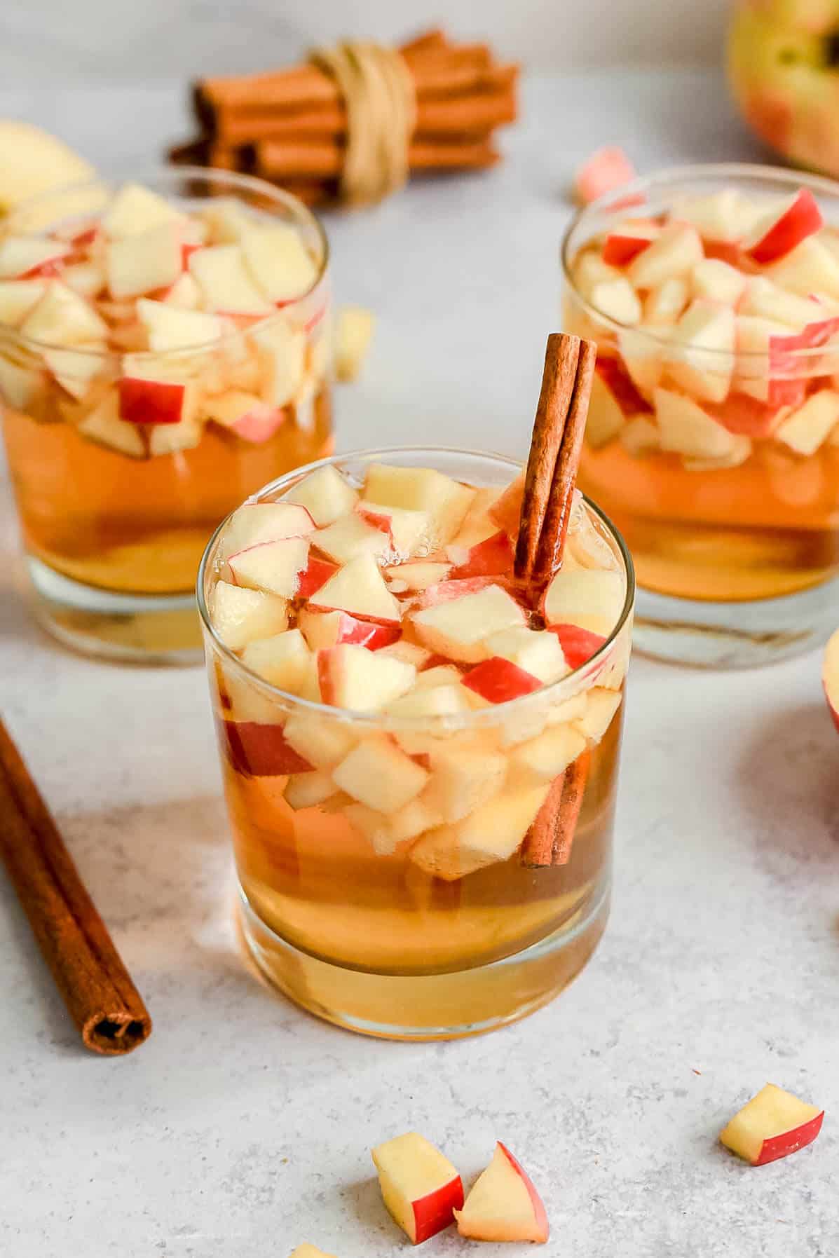 Healthy Apple Cider Spritzer