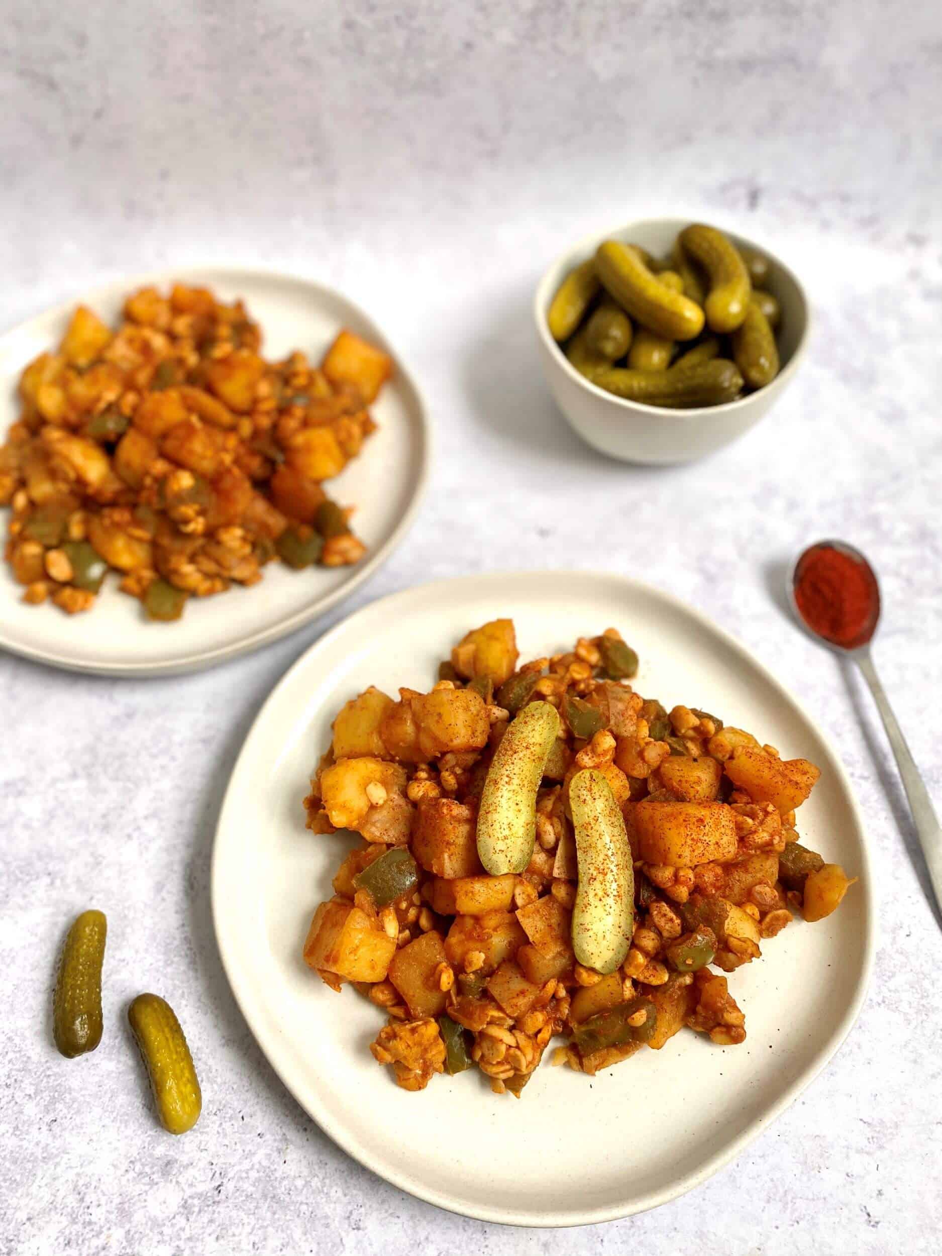 Hungarian Pan-Cooked Potatoes with Paprika