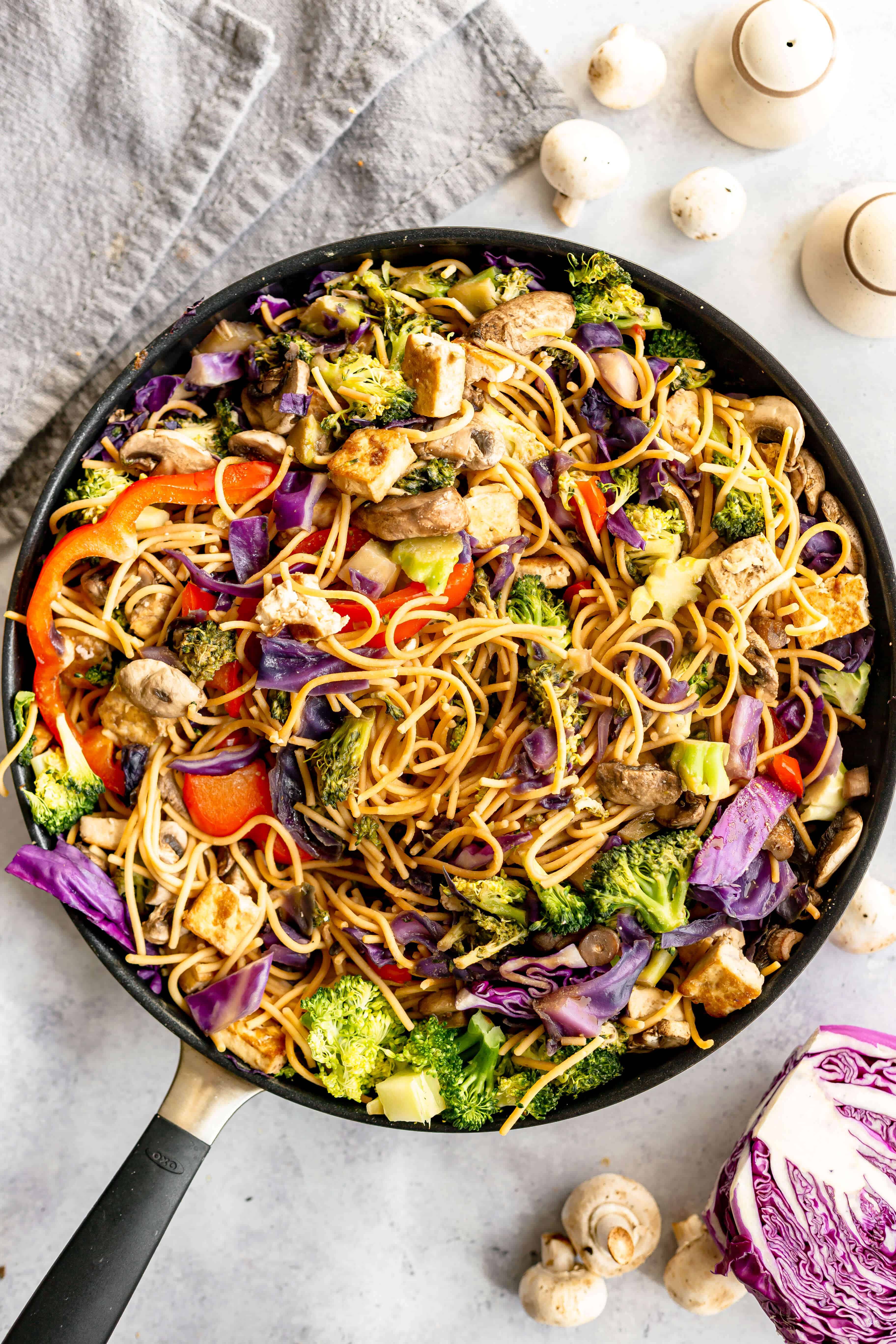 Plant-Based Lo Mein