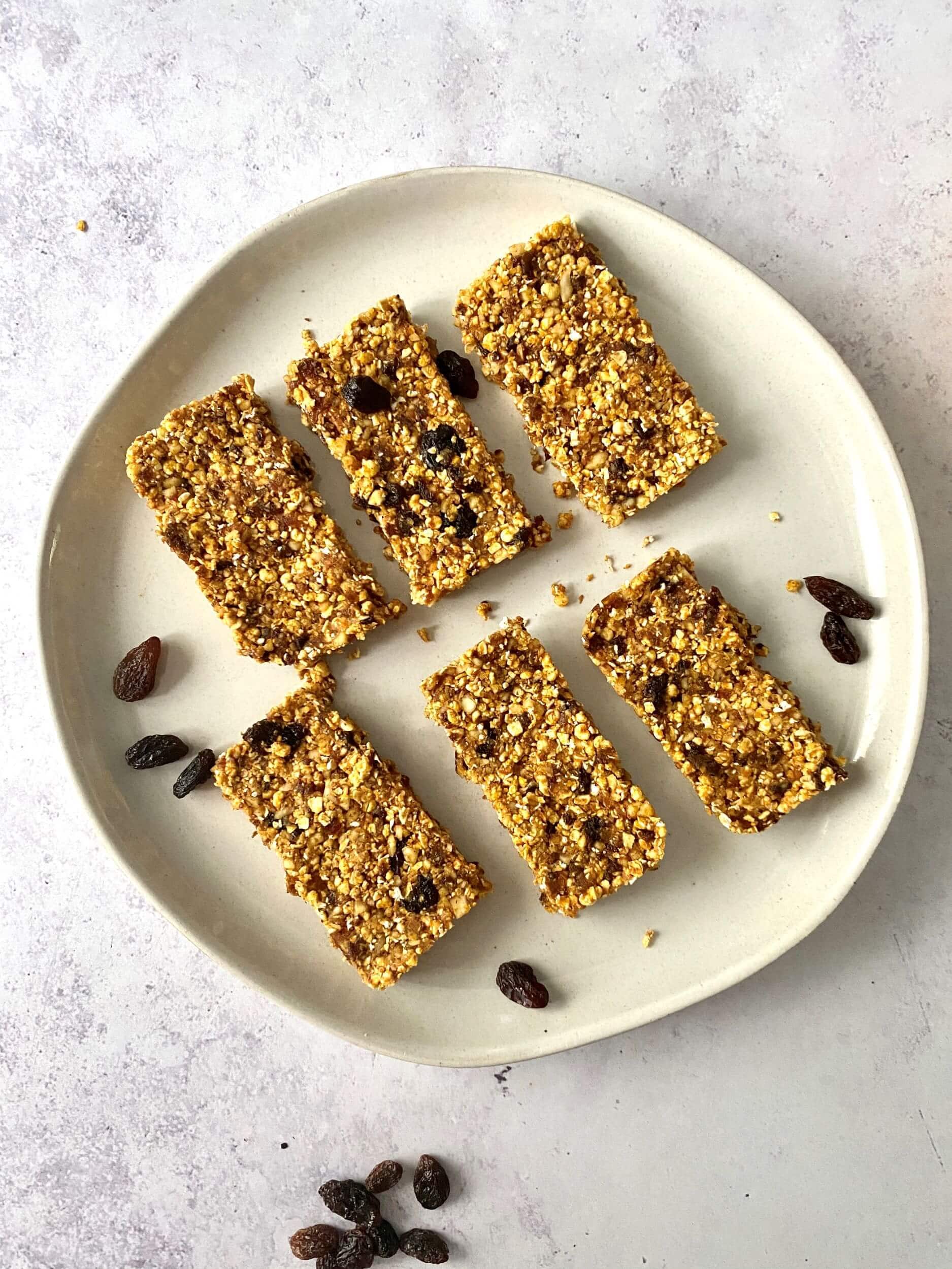 Pumpkin Pie Granola Bars
