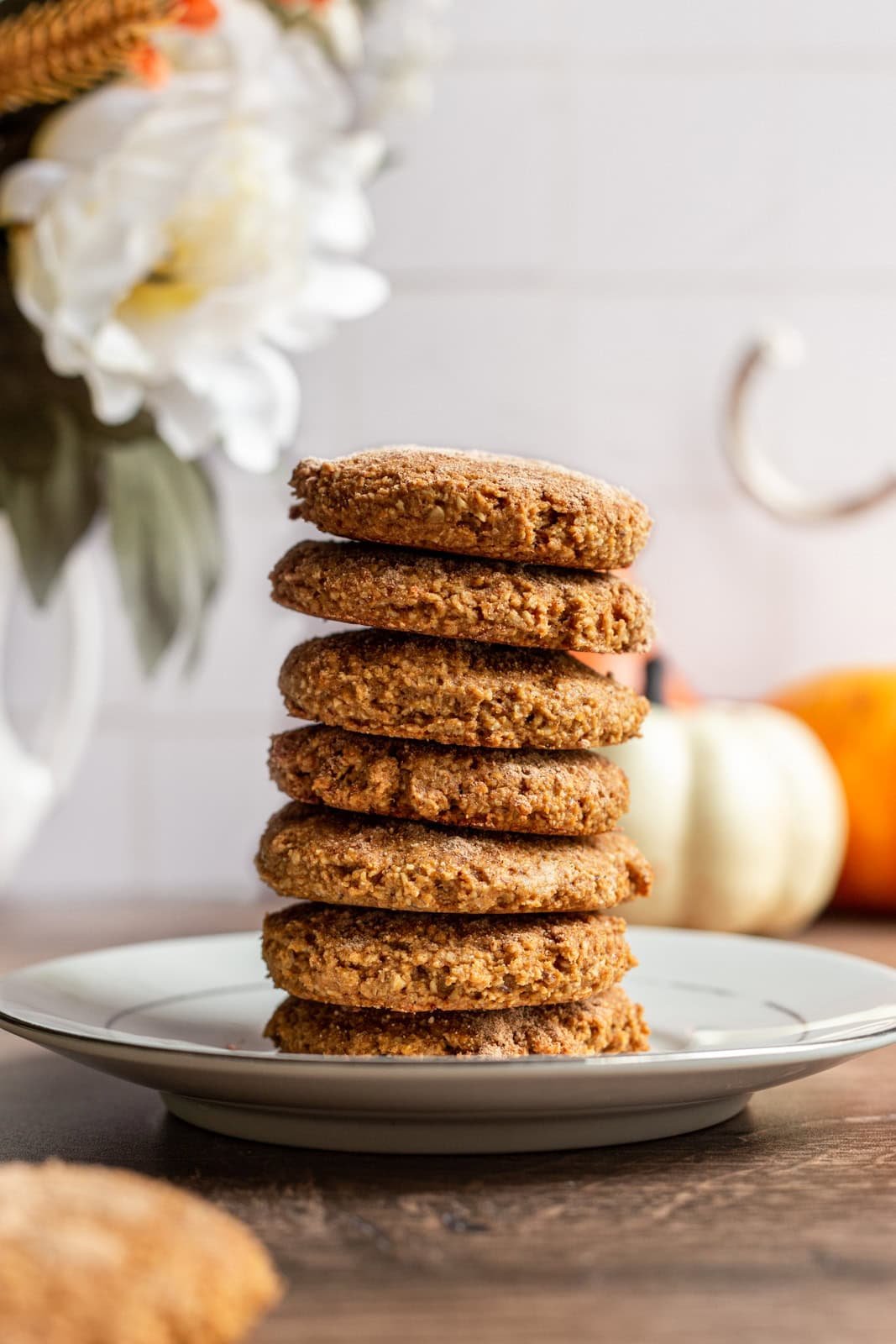 Vegan Pumpkin Snickerdoodles