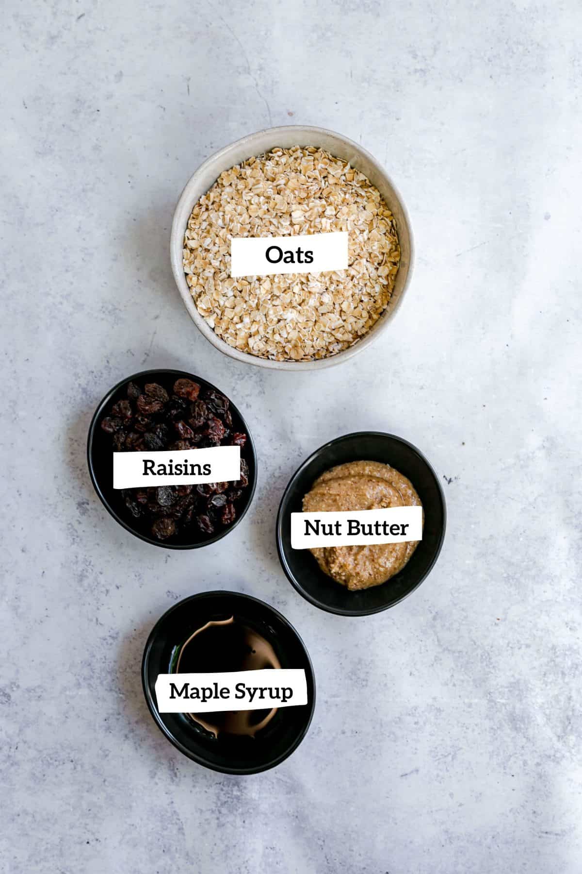 Plant-Based Cranberry Cheesecake Crust Ingredients
