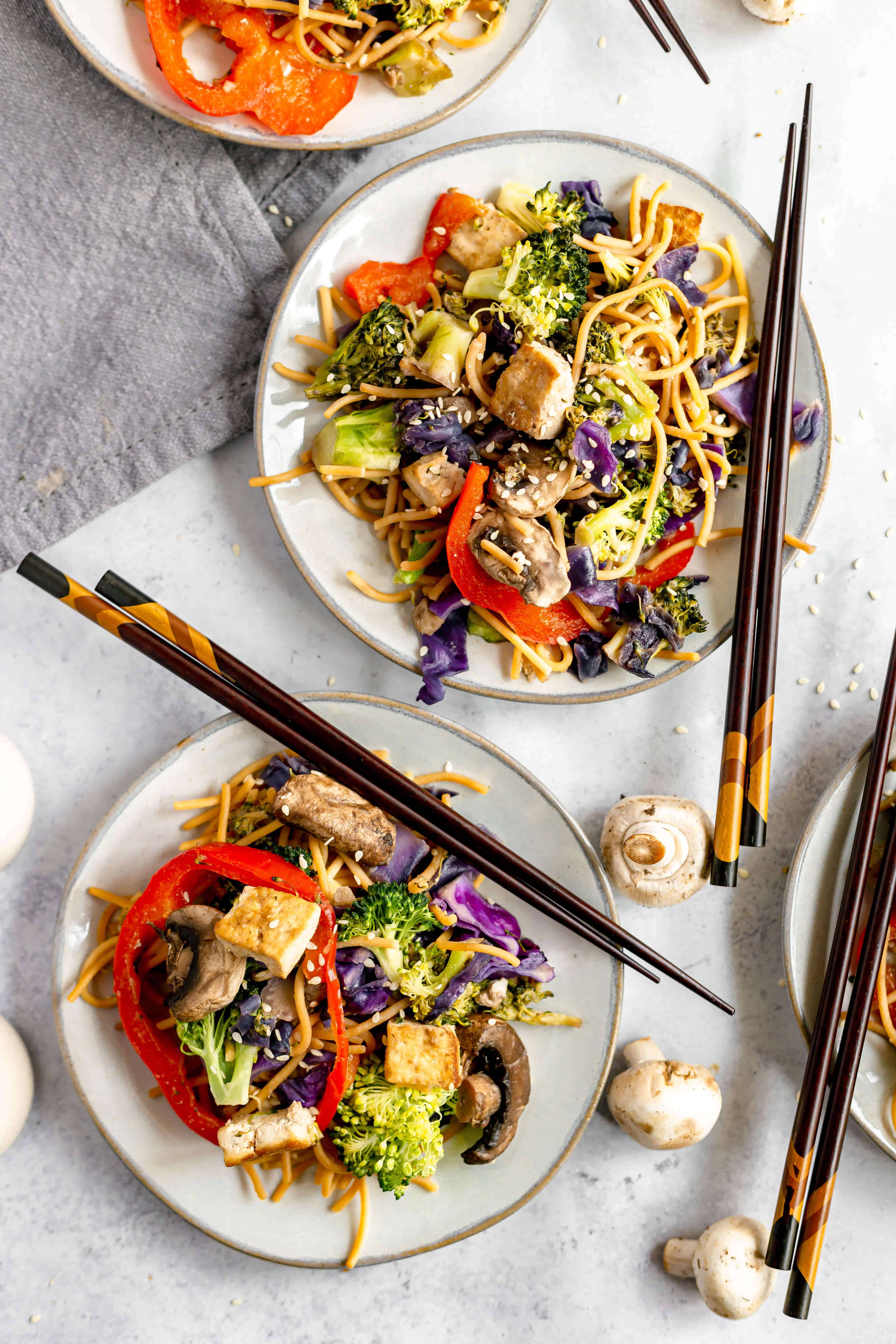 Plant-Based Lo Mein