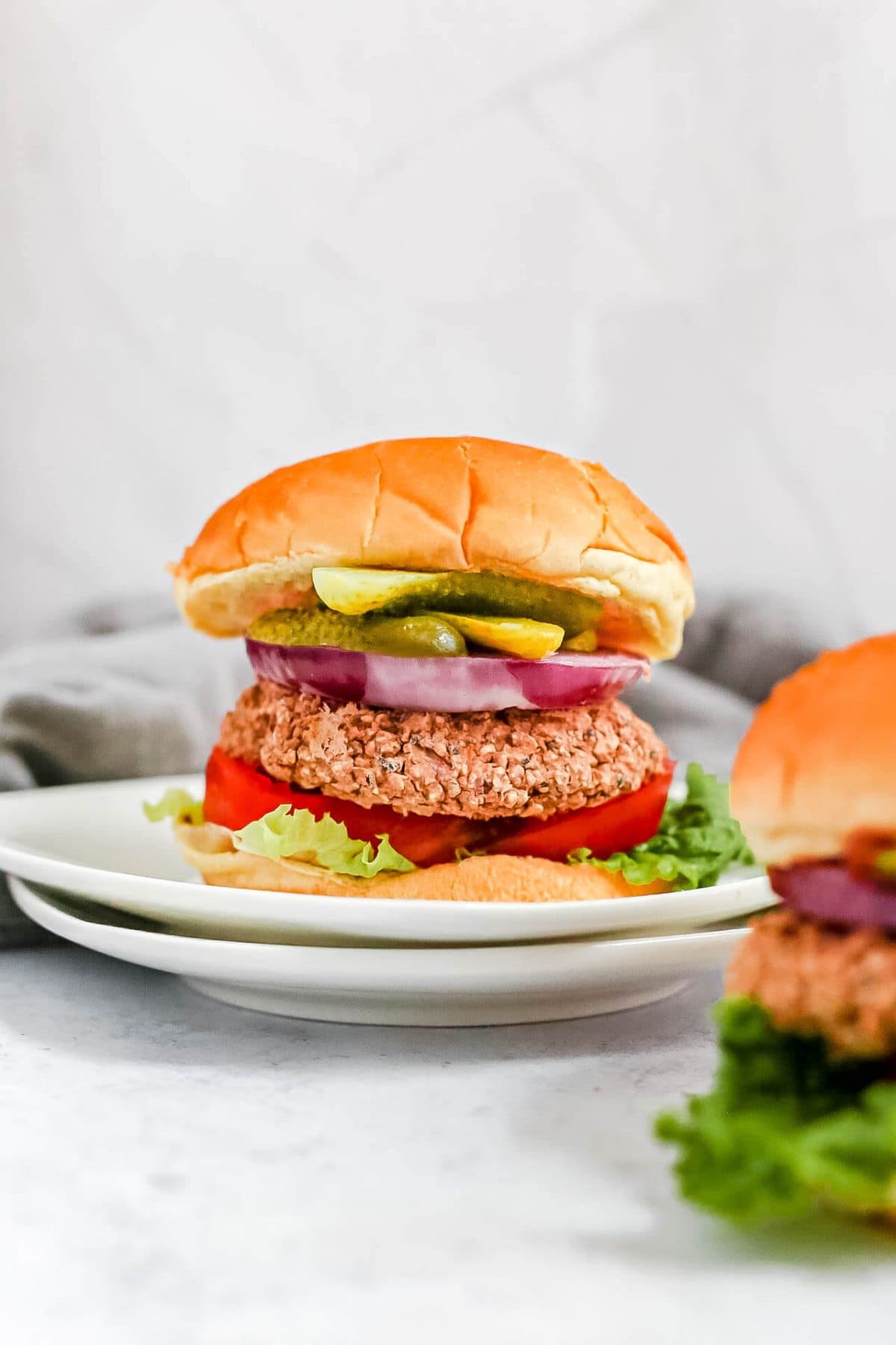 Spicy Vegan Black Bean Burgers