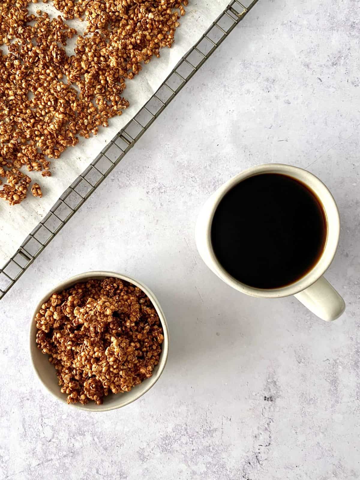 Sugar-Free Chai Spice Granola