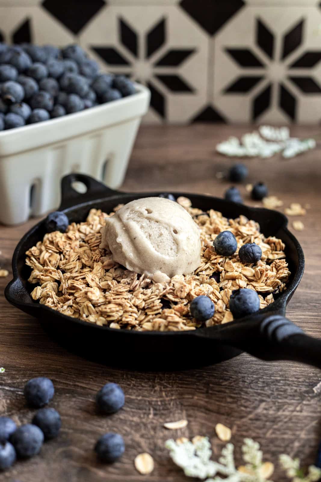 Vegan Blueberry Crumble Recipe