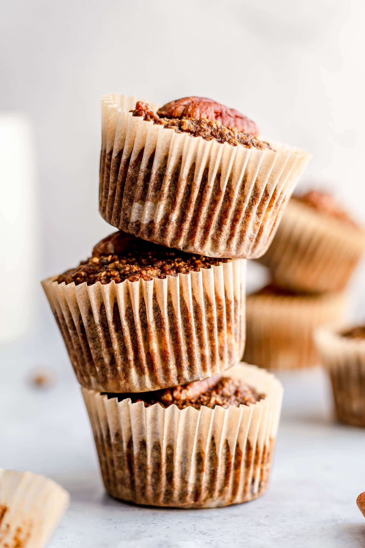 Coffee Pecan Breakfast Muffins