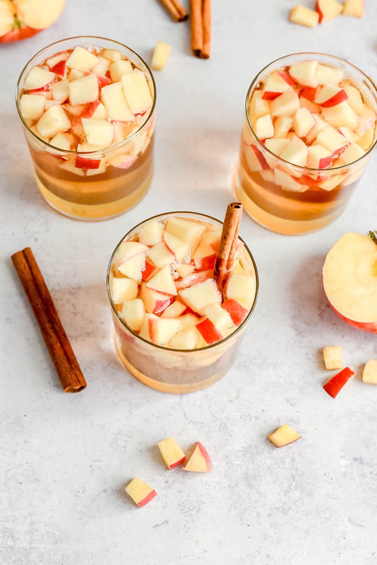 Healthy Apple Cider Spritzer