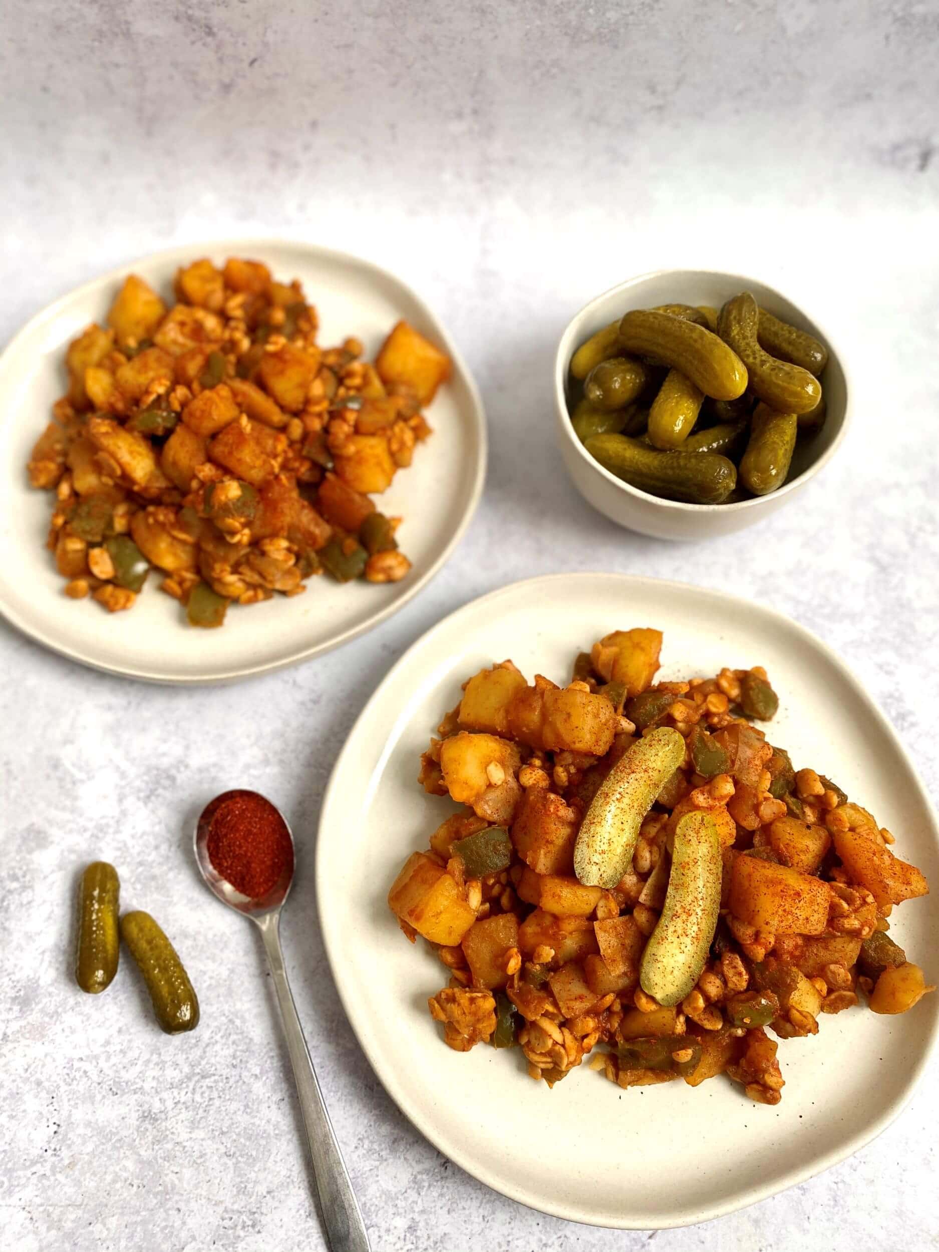 Hungarian Pan-Cooked Potatoes with Paprika