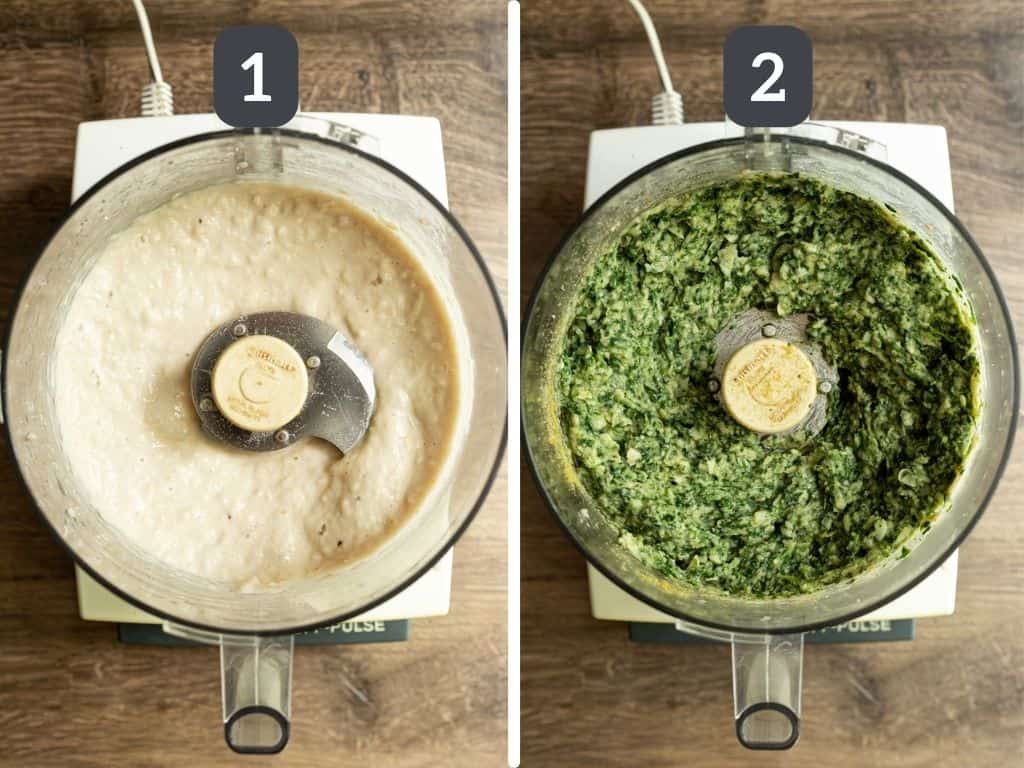 Plant-Based Spinach Artichoke Dip Steps