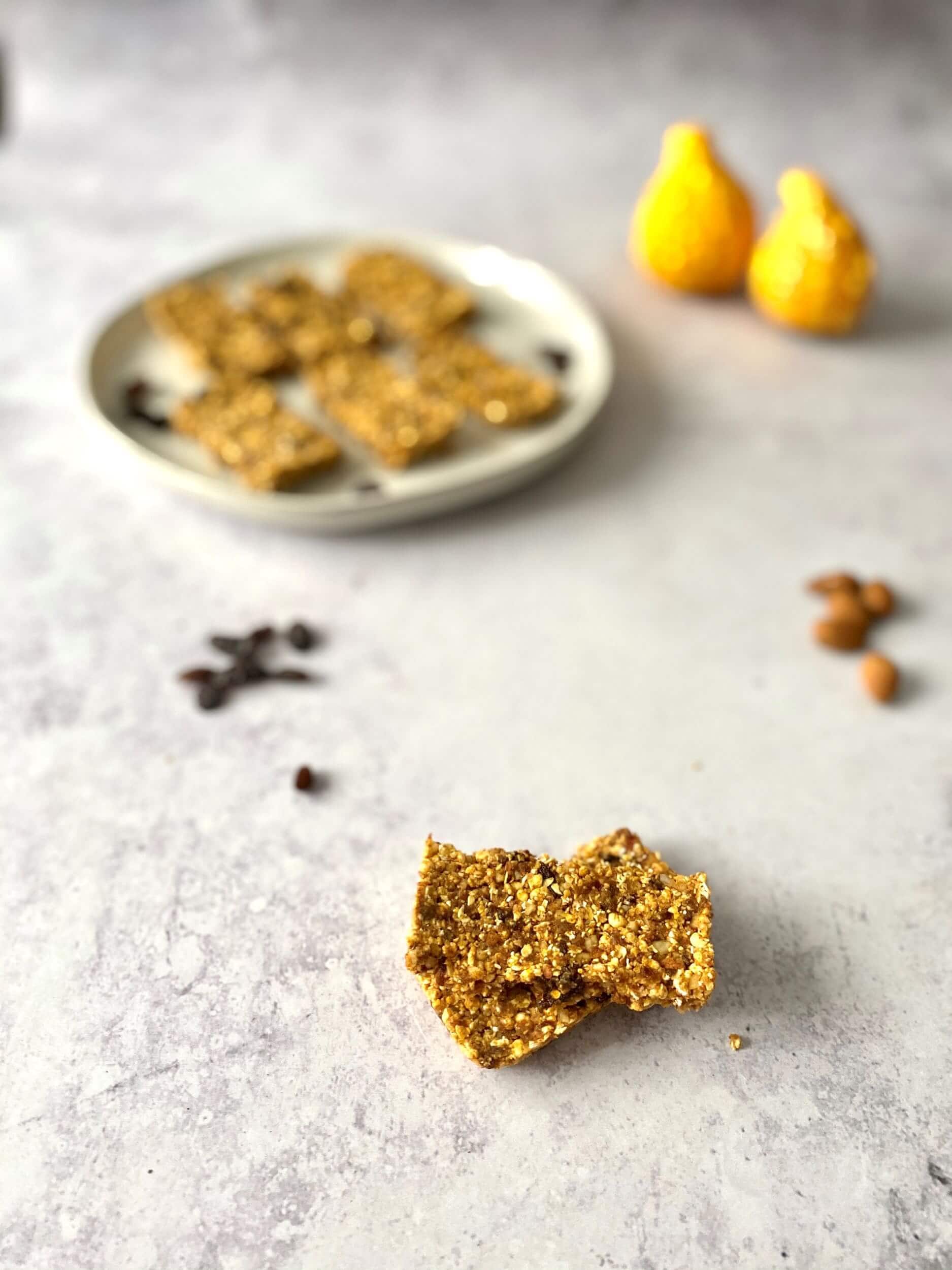 Pumpkin Pie Granola Bars