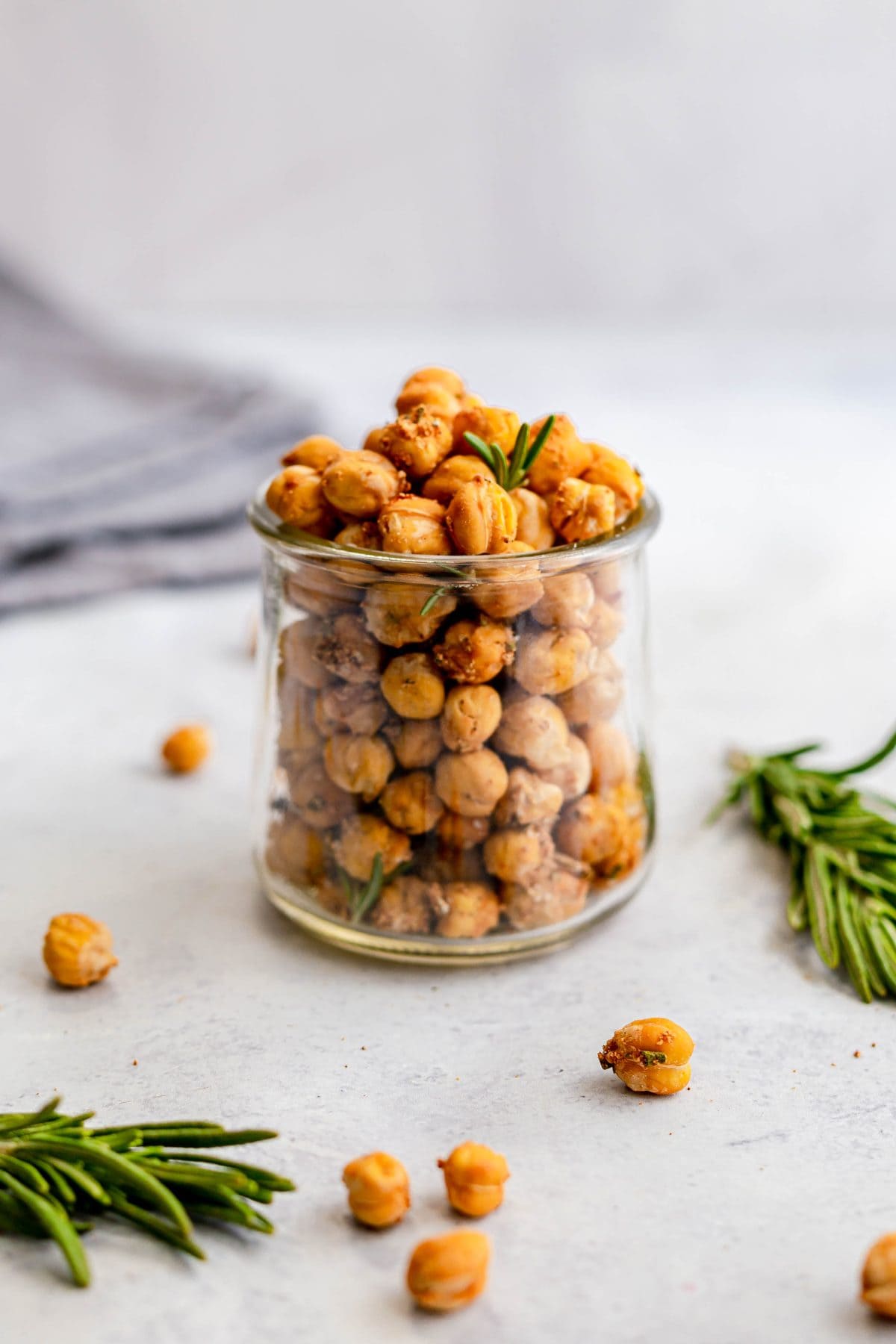 Rosemary Sea-Salt Roasted Chickpeas