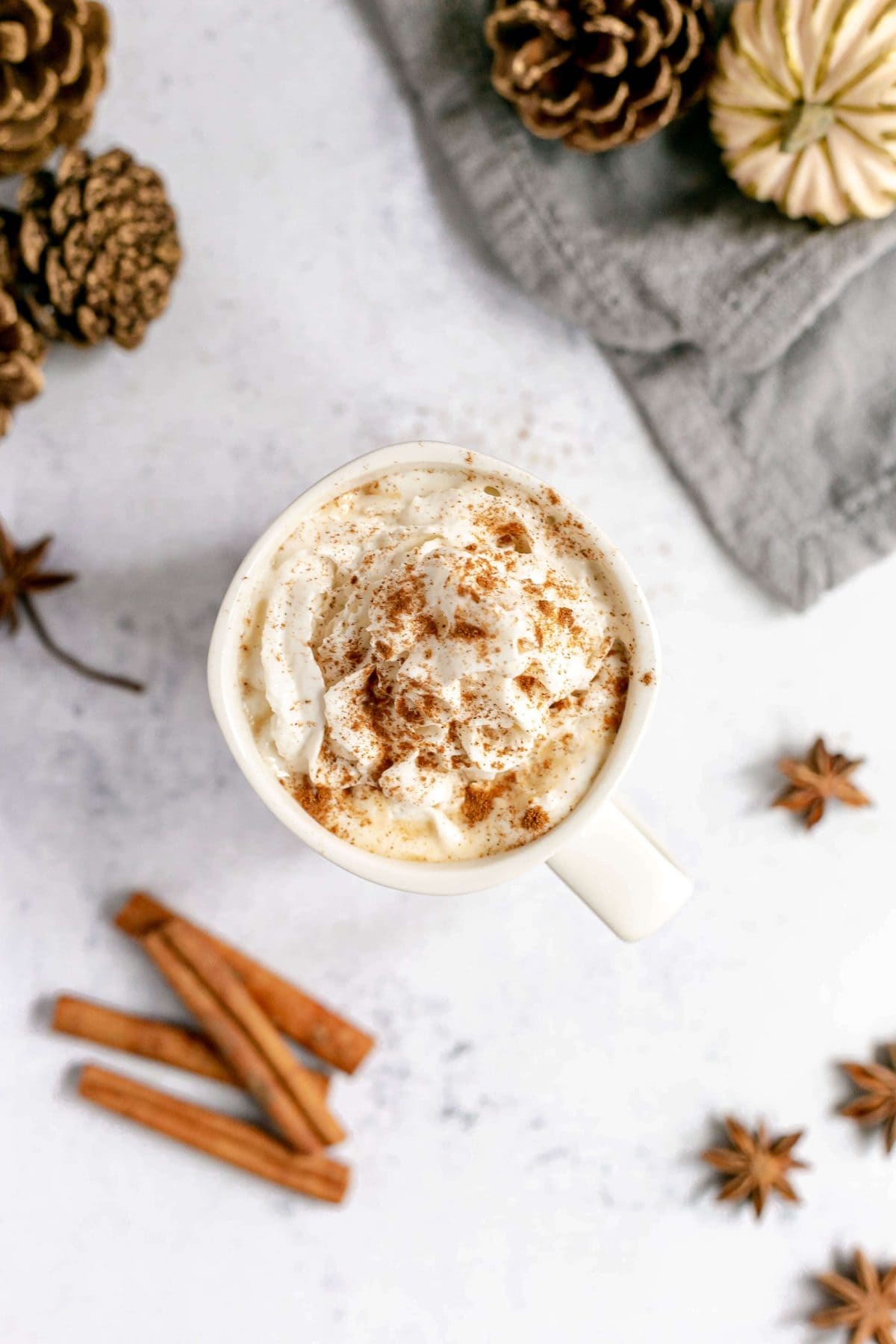 Sugar-Free Vegan Snickerdoodle Latte